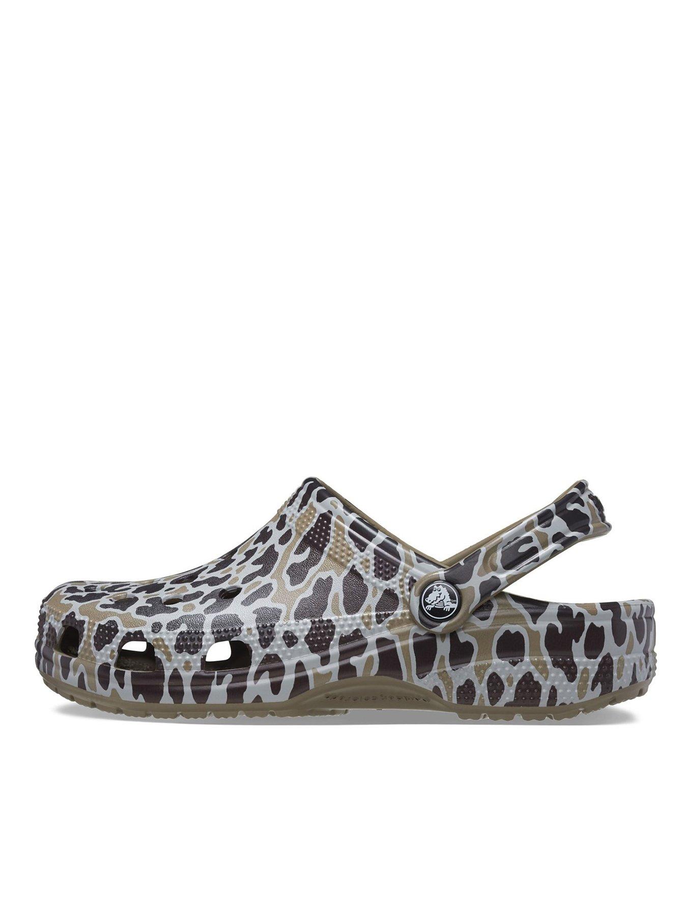 Crocs Crocs Animal Print Clog - Khaki/leopard 