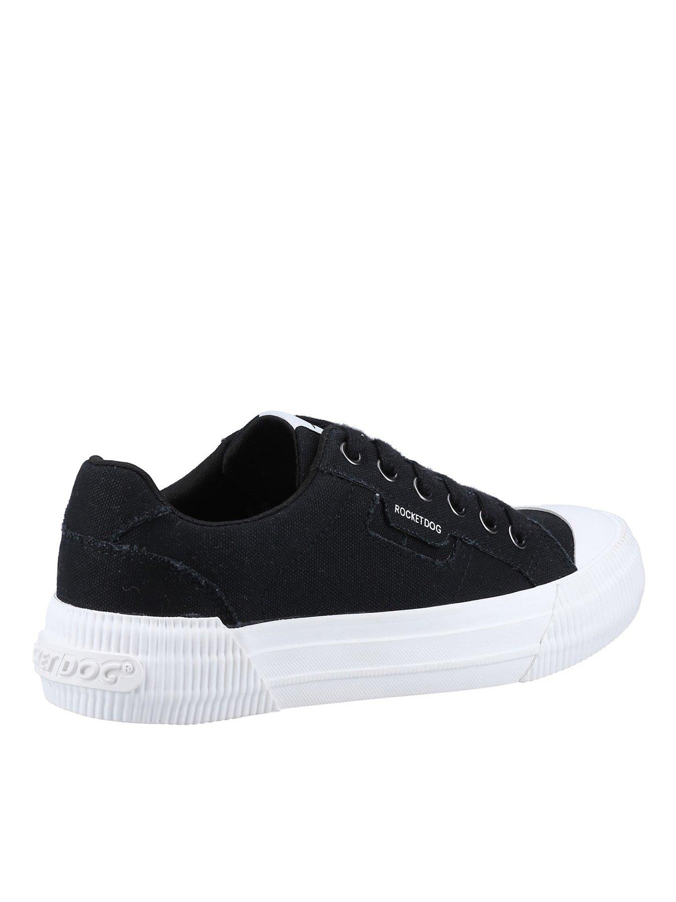 Rocket Dog Cheery Plimsolls - Black | very.co.uk