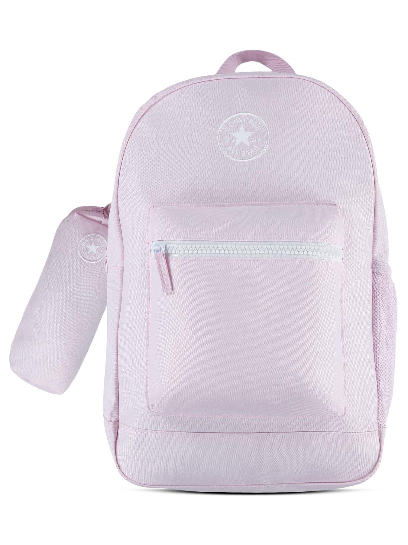 Converse Junior Kids Backpack & Pencil Case - Pink