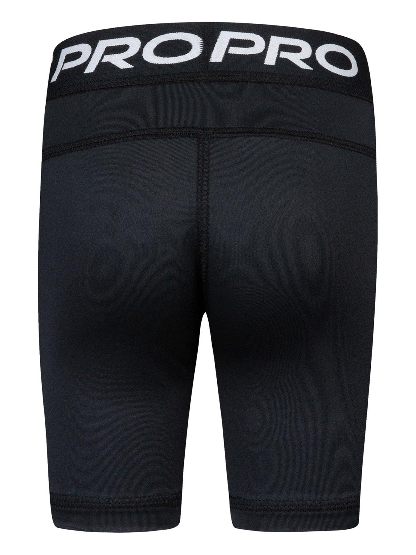 Image 2 of 4 of Nike Kids Girls Nike Pro Shorts - Black