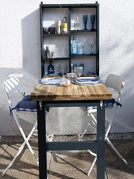 Product photograph of Forest Fold Down Wall Garden Bar from very.co.uk