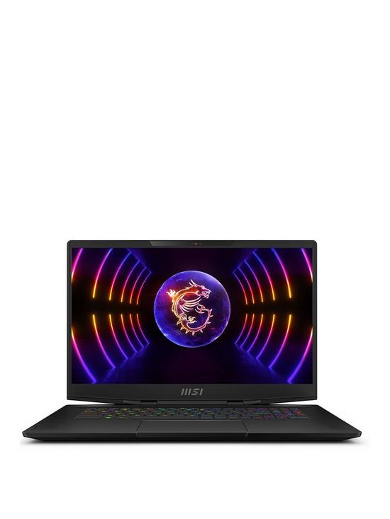 stillFront image of msi-stealth-17-studio-gaming-laptop-a13vf-008uk-173in-qhd-240hz-geforcenbsprtx-4060-intel-core-i7-16gb-ram-1tb-ssd-core-black