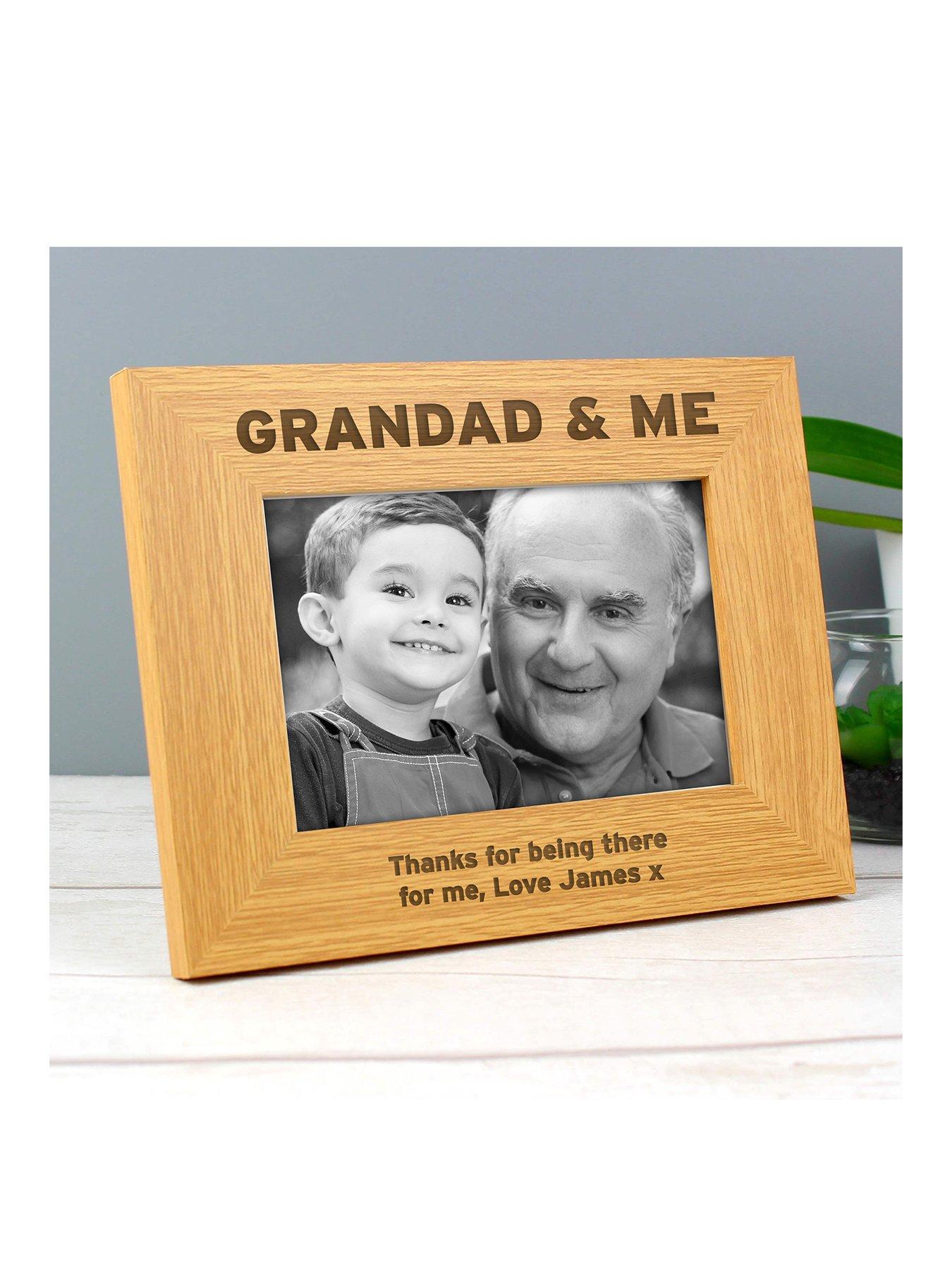 The Personalised Memento Company Personalised Wooden Photo Frame