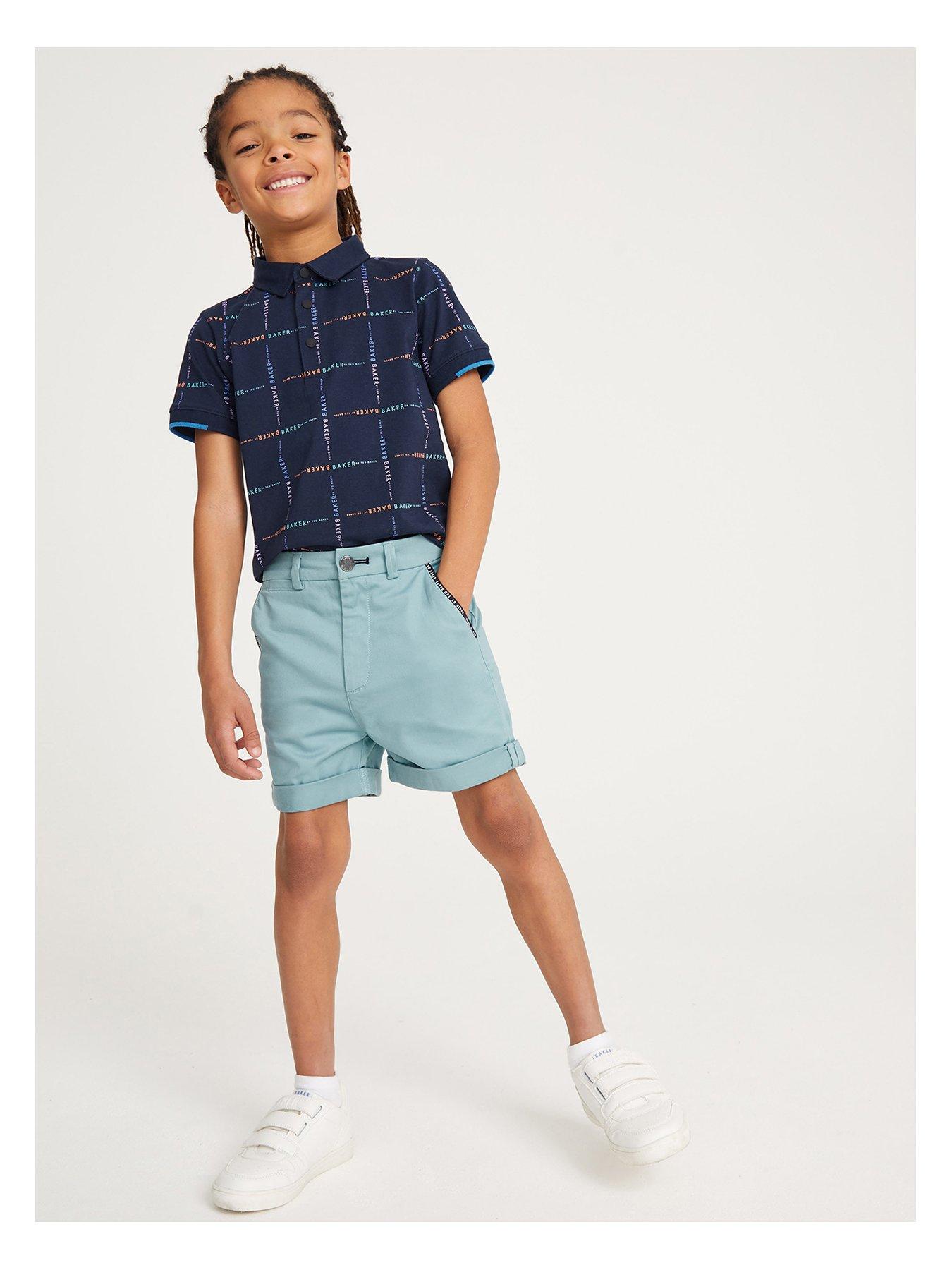 Ted Baker Baker By Ted Baker Boys Green Chino Short very