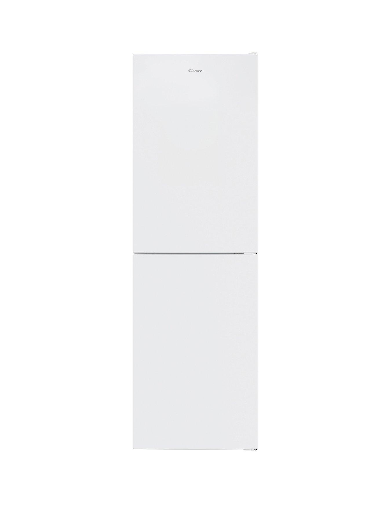 Product photograph of Candy Cct3l517fwk 55cm Freestanding Fridge - White from very.co.uk