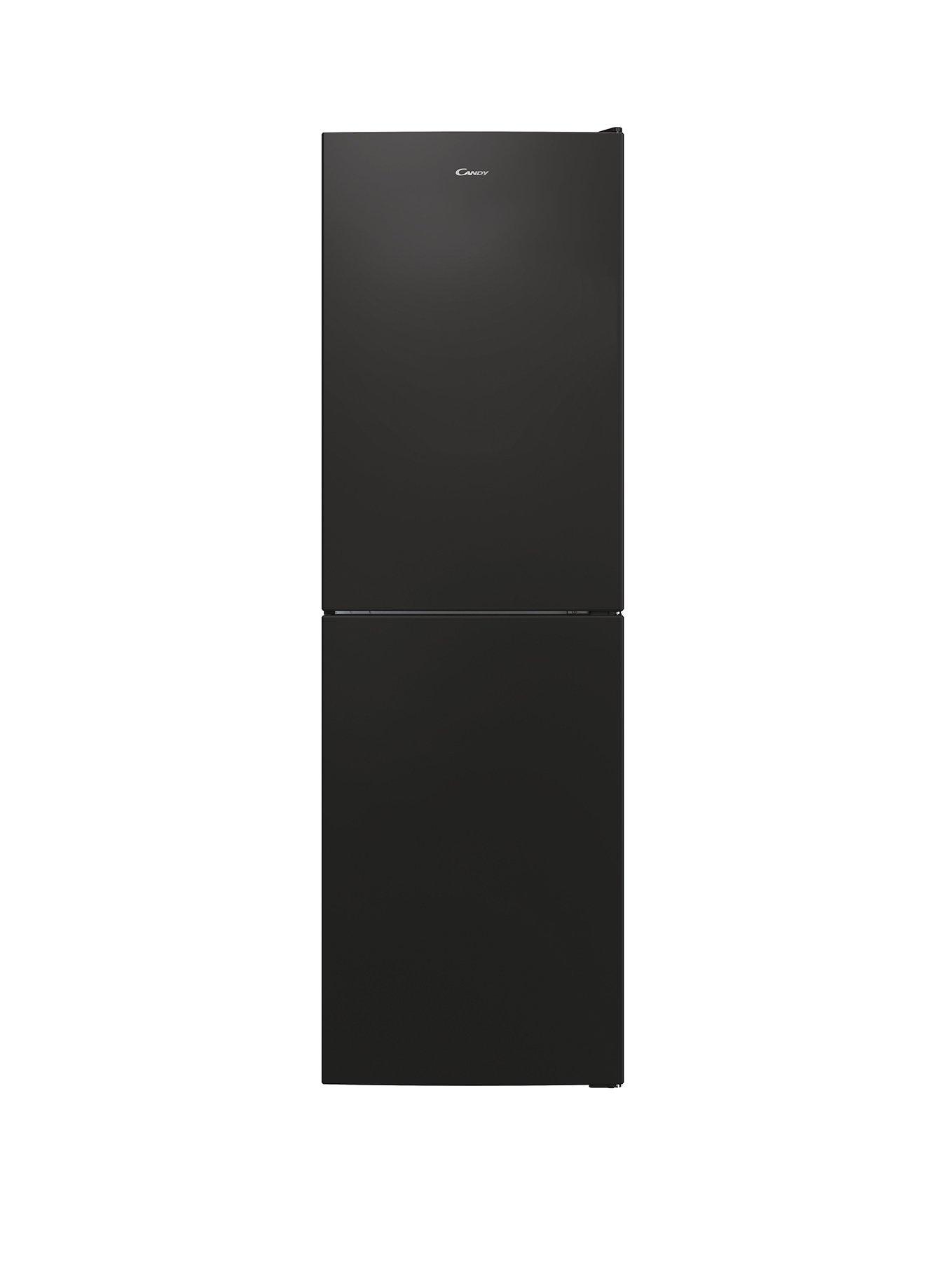 Product photograph of Candy Cct3l517fbk 55cm Freestanding Fridge Freezer - Black from very.co.uk