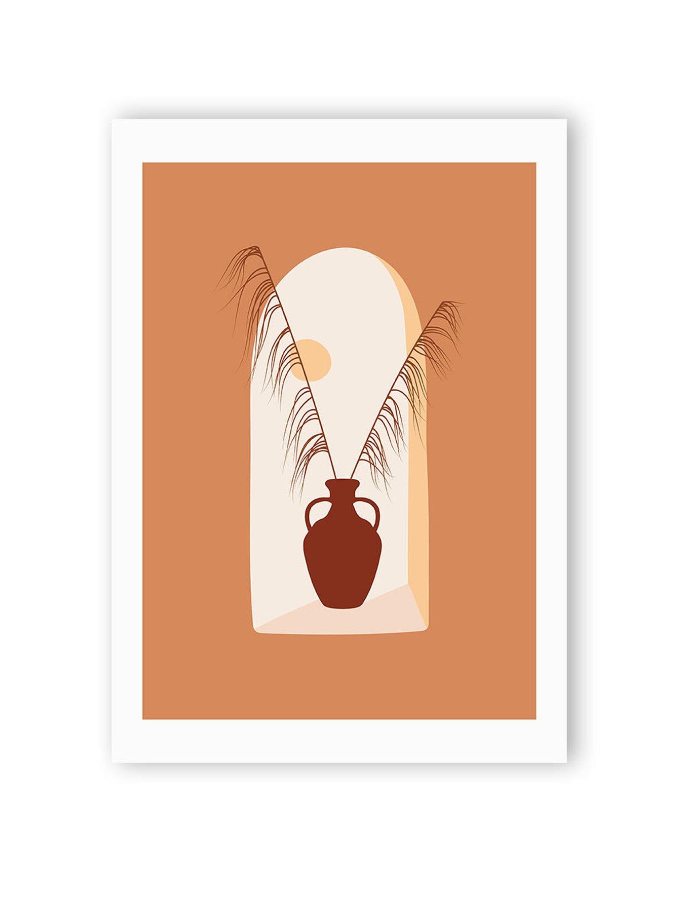 Product photograph of East End Prints Uva Grass By Sundry Society - Un-framed from very.co.uk