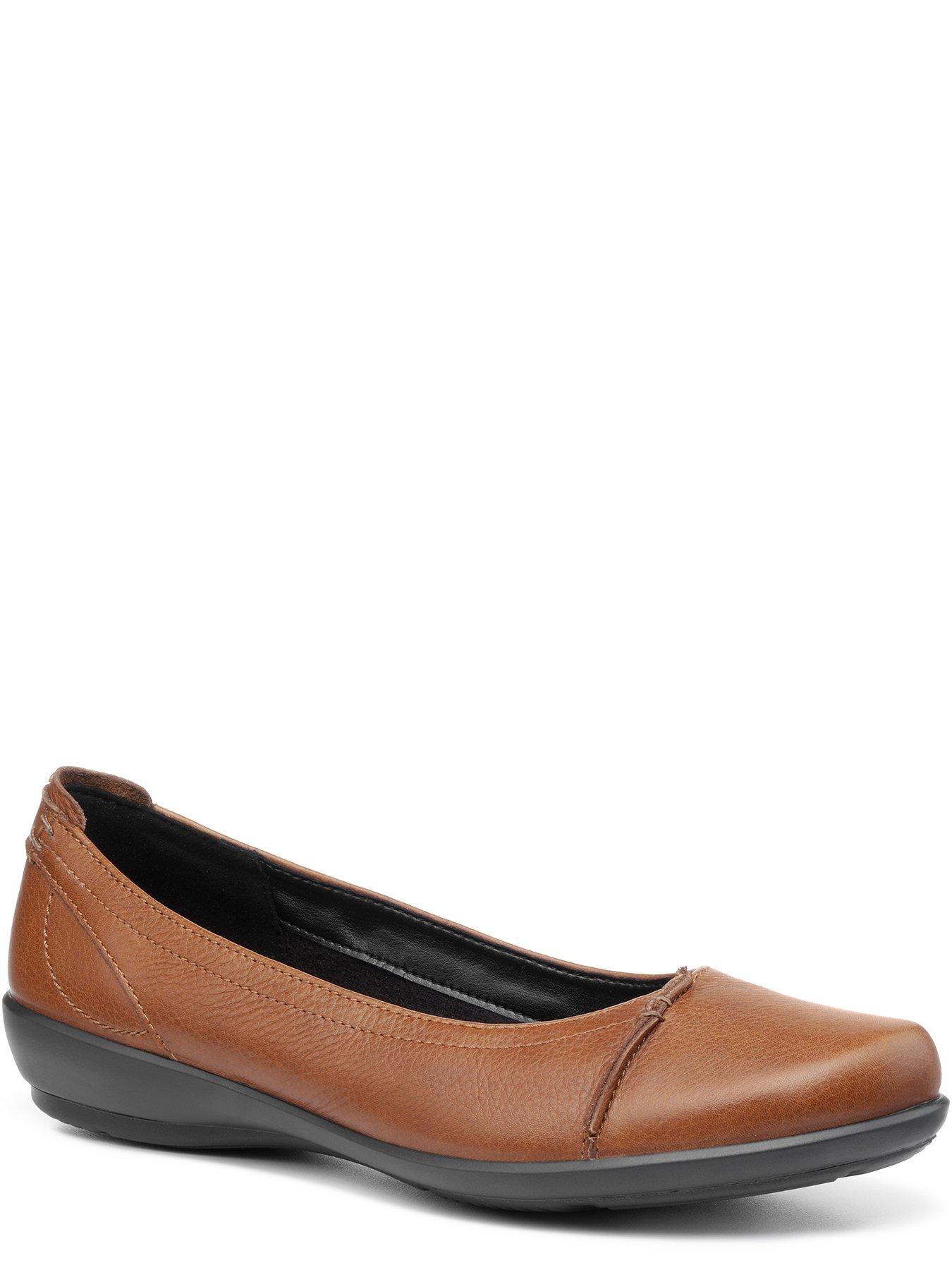 Flat leather womens outlet shoes