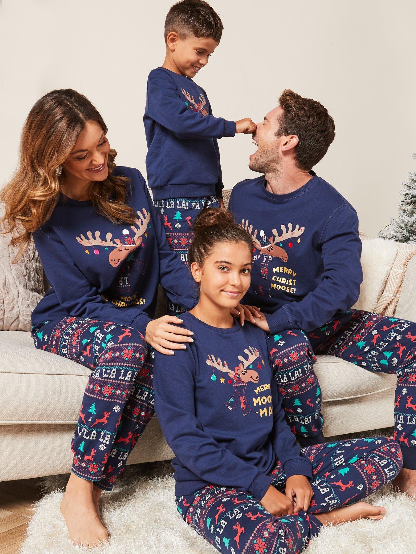 Christmas Family Pyjamas - Fair Isle family matching pjs