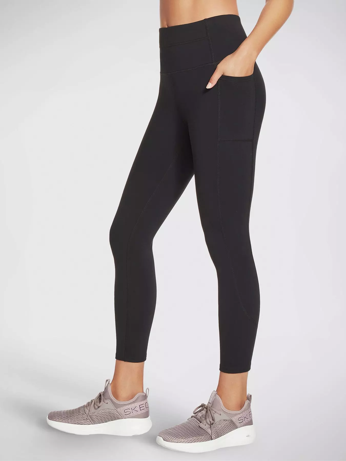 Skechers Womens Go Flex Rib Leggings