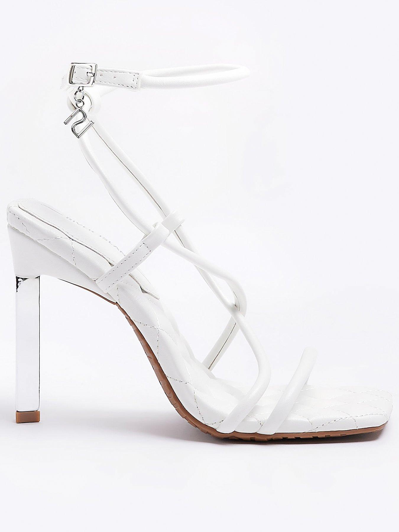 River island 2024 clear heels