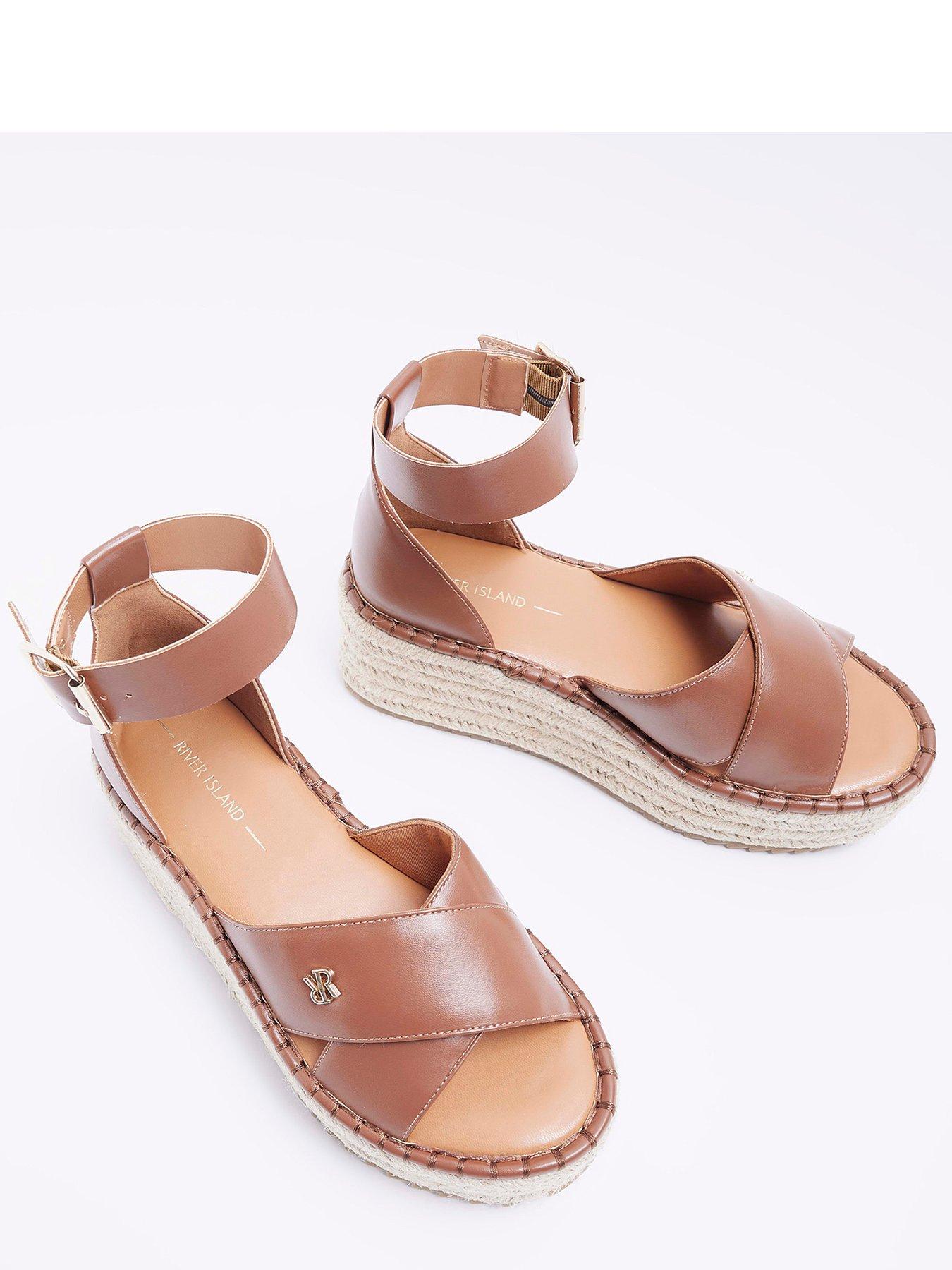 Espadrille sandals hot sale river island