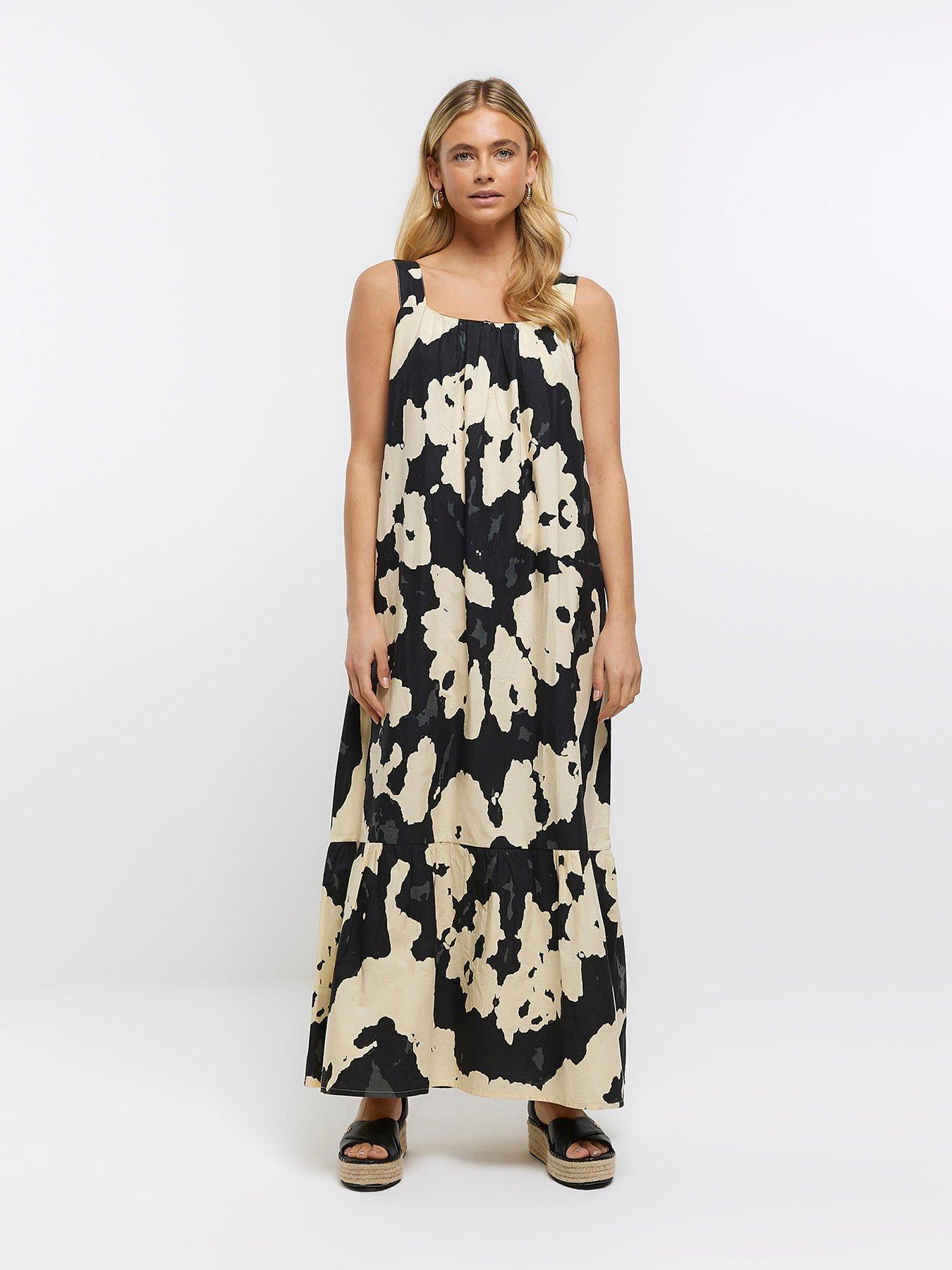 Michael kors tie dye deals maxi dress