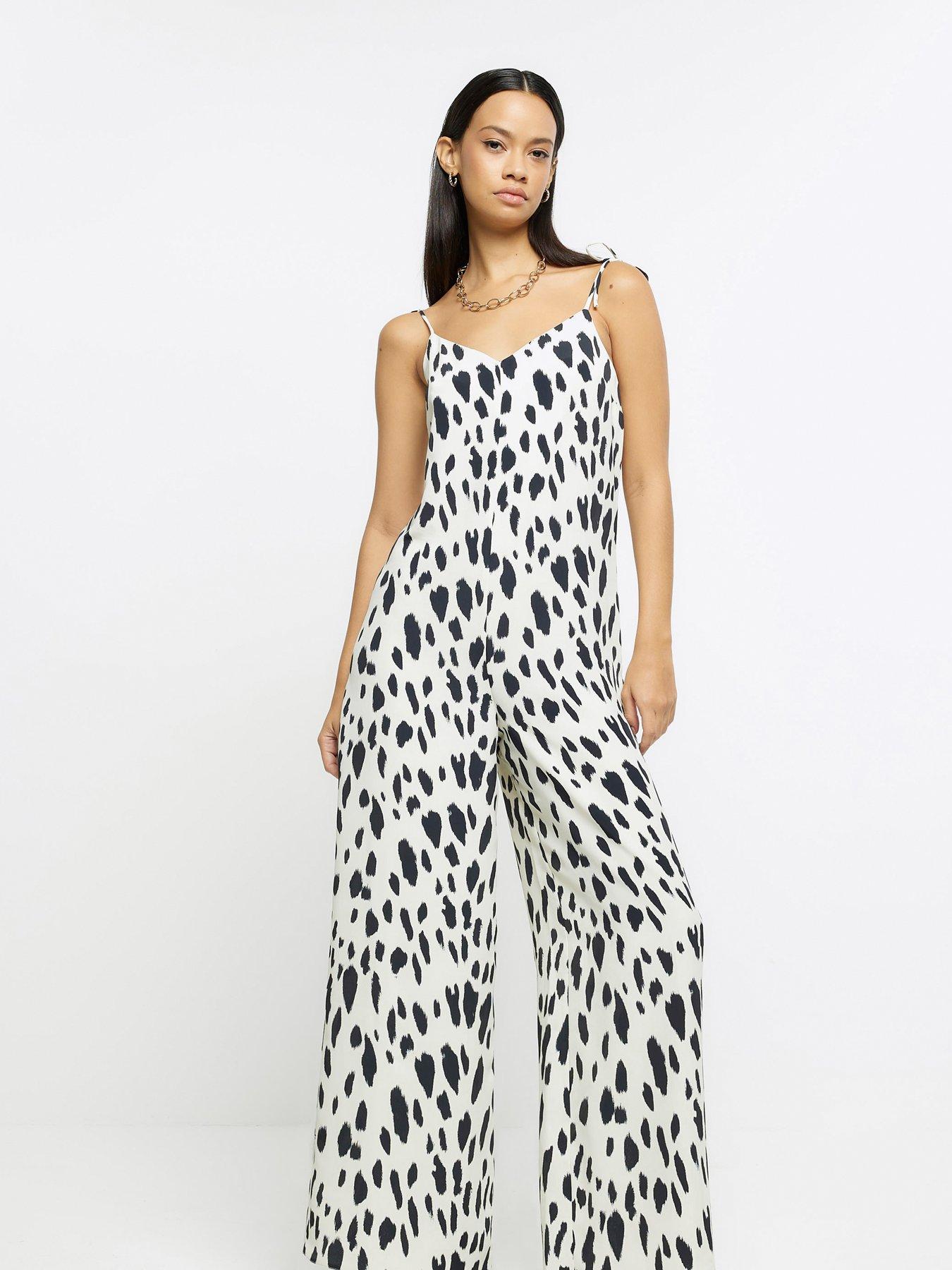 White jumpsuit cheap river island