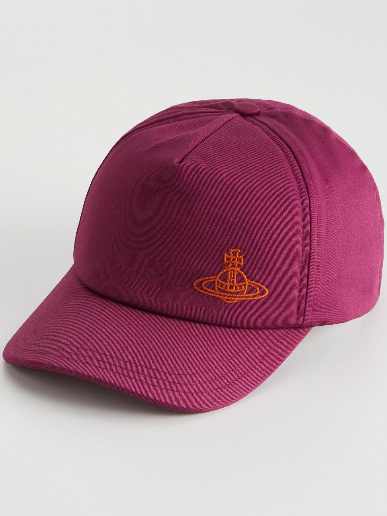 vivienne-westwood-orb-baseball-cap-burgundy