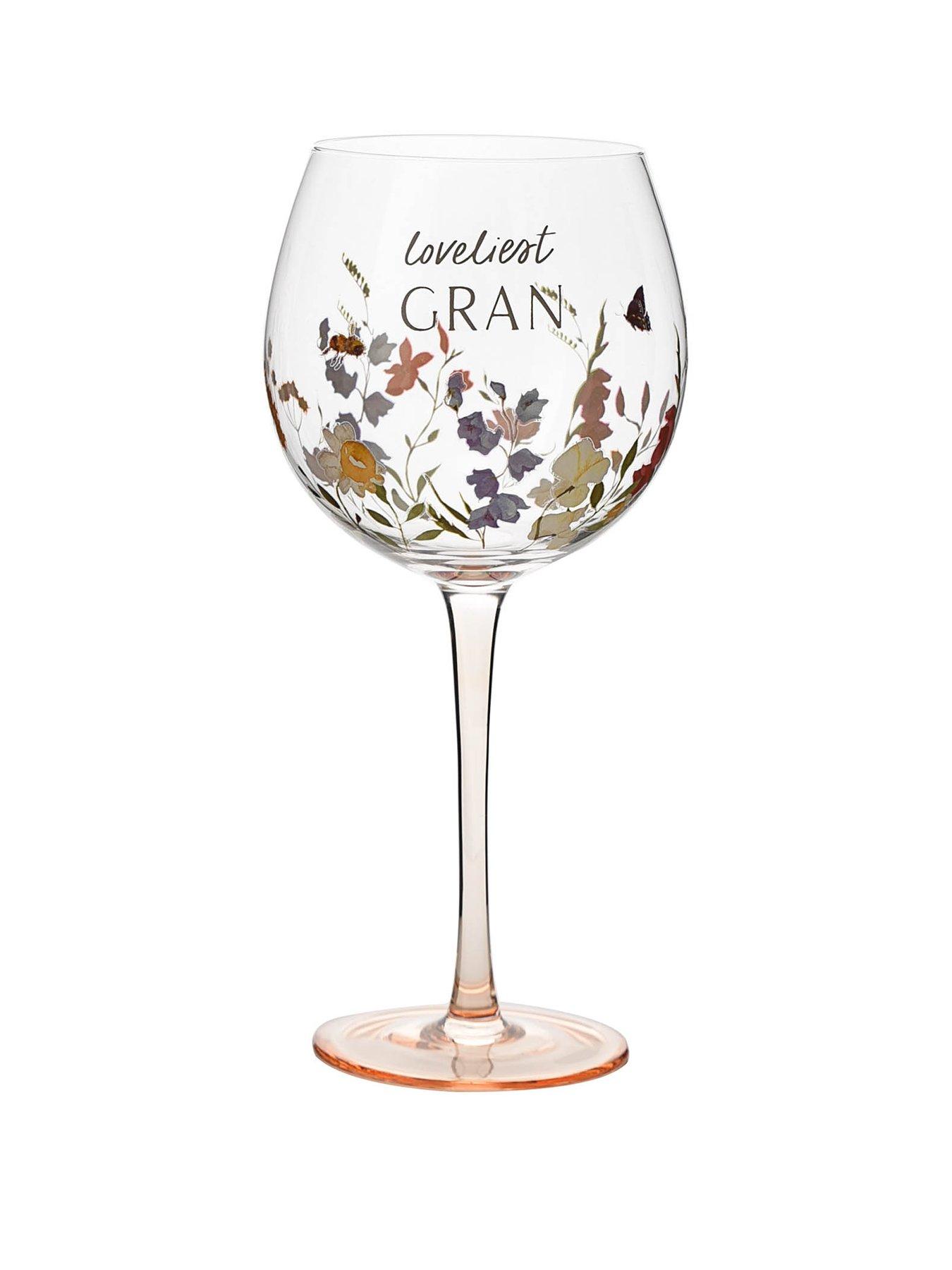Product photograph of The Cottage Garden Gin Glass Gran from very.co.uk