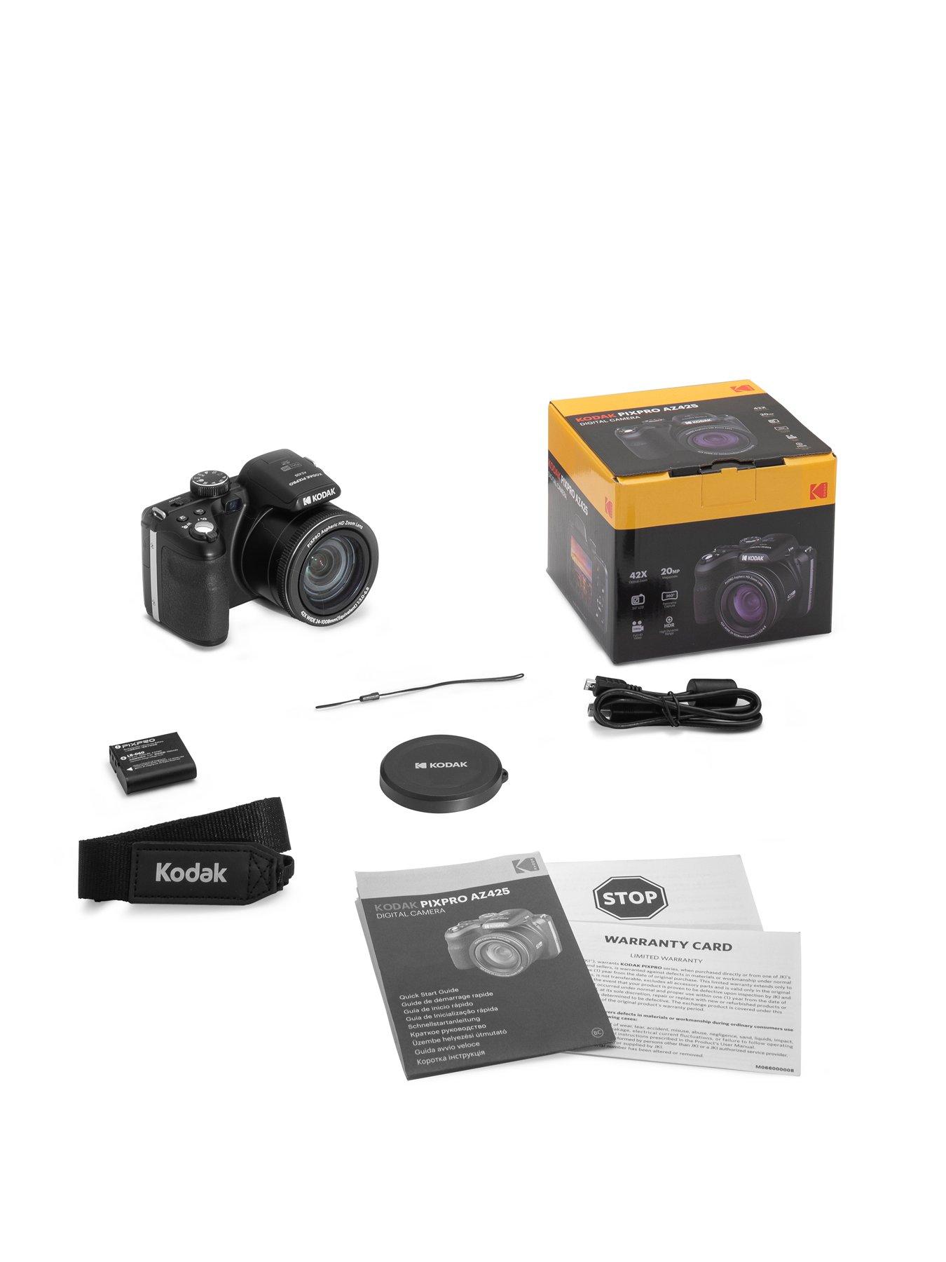 Image 7 of 7 of Kodak PIXPRO AZ425 Astro 20MP 42x Zoom Bridge Camera - Black
