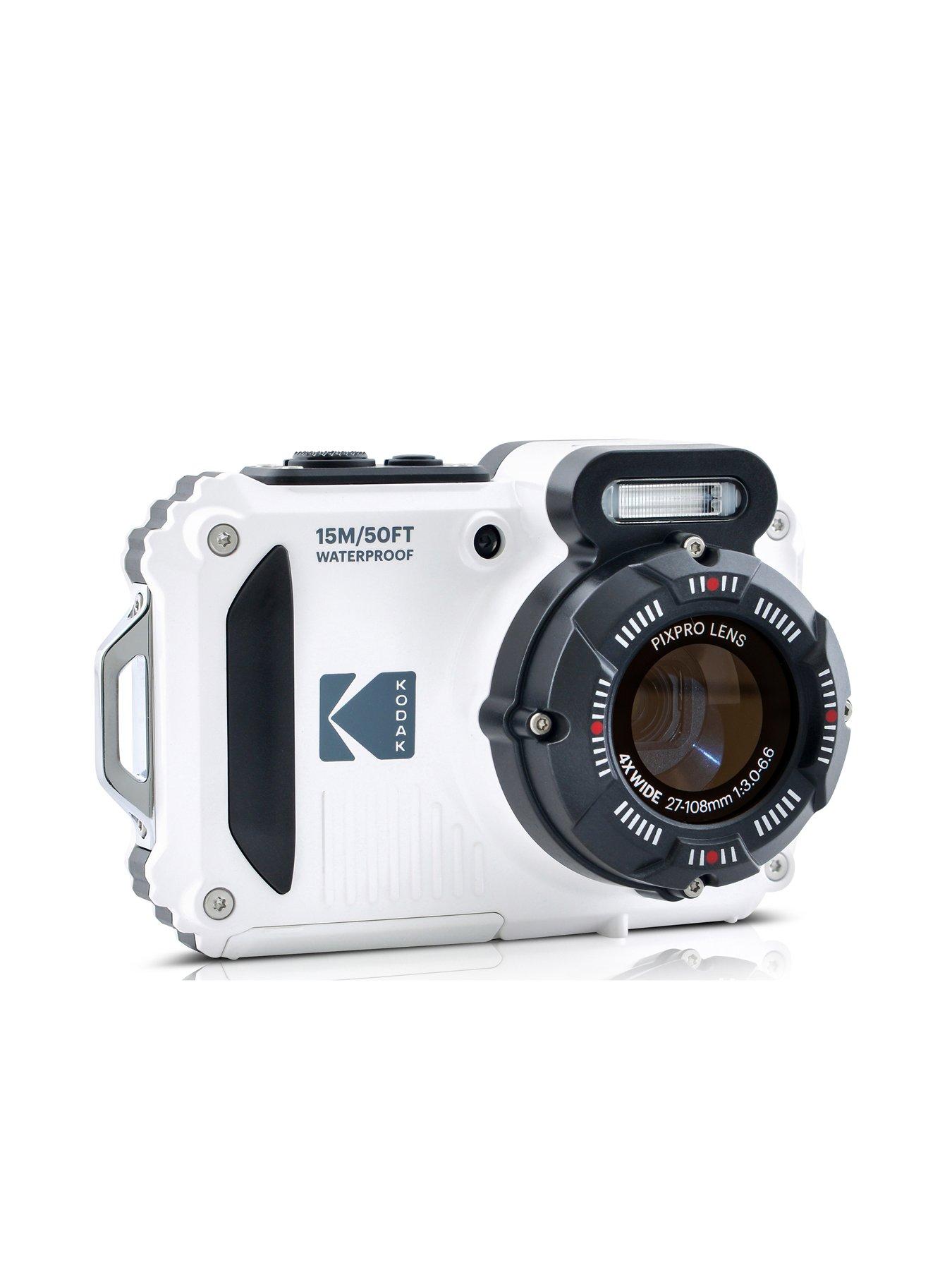 Image 4 of 5 of Kodak PIXPRO WPZ2 4x Zoom Tough Camera inc Shoulder Bag with Compartment &amp; 32GB MicroSD Card - White