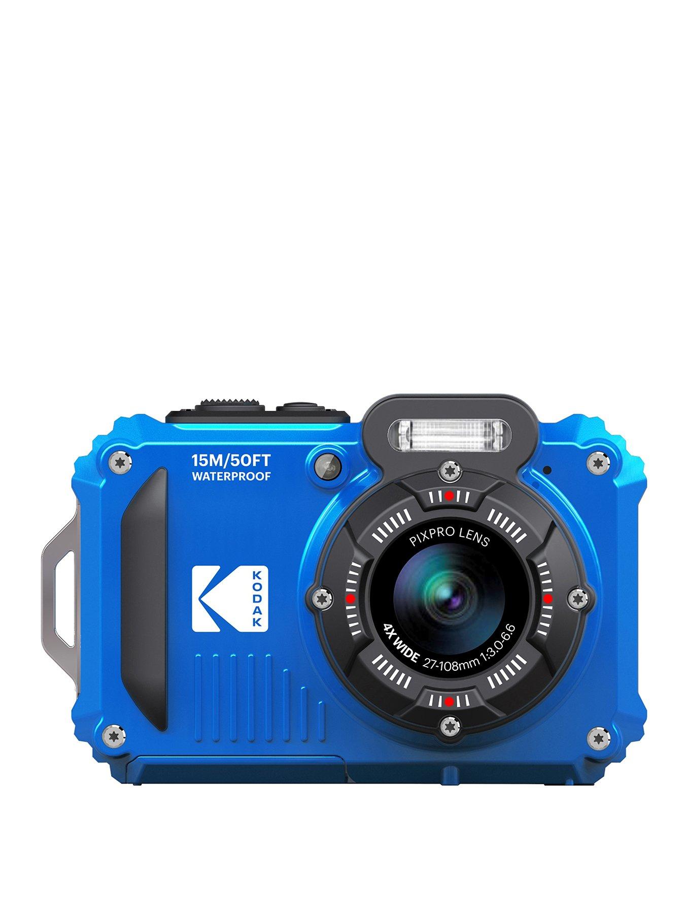 Image 2 of 4 of Kodak PIXPRO WPZ2 4x Zoom Tough Camera inc Shoulder Bag with Compartment &amp; 32GB MicroSD Card - Blue
