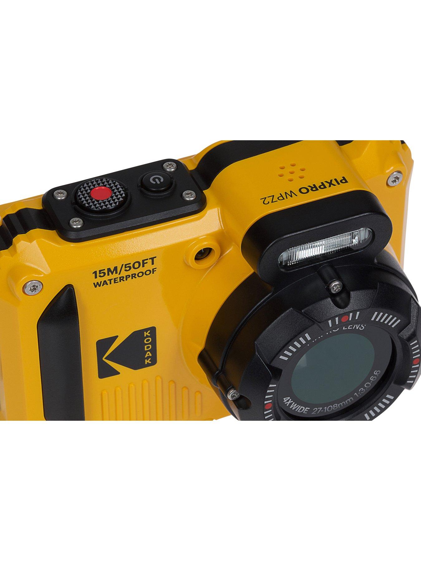 Image 5 of 5 of Kodak PIXPRO WPZ2 16MP 4x Zoom Tough Compact Camera - Yellow