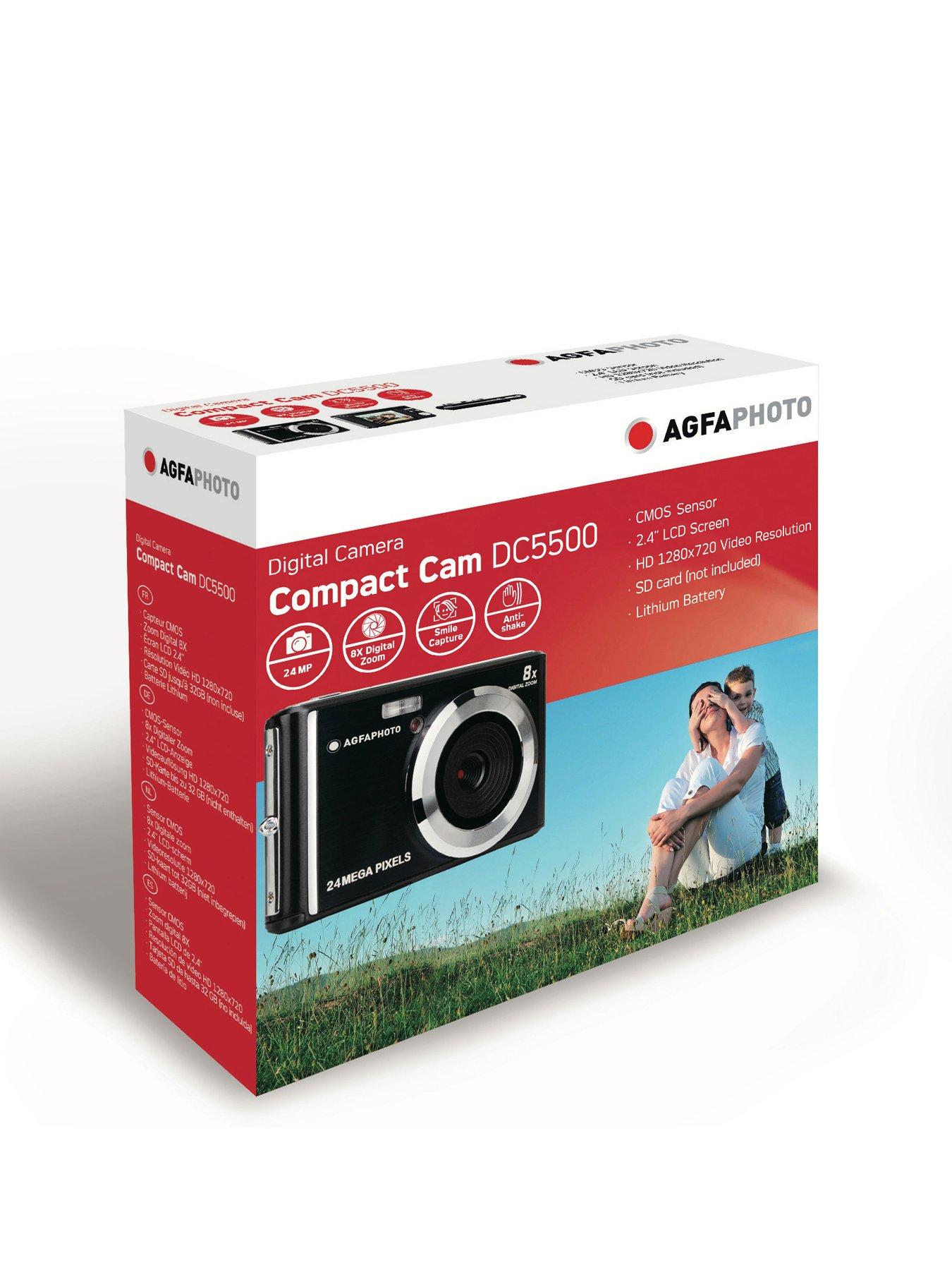 Kodak Agfa Photo Realishot DC5500 Compact Digital Camera Black Very