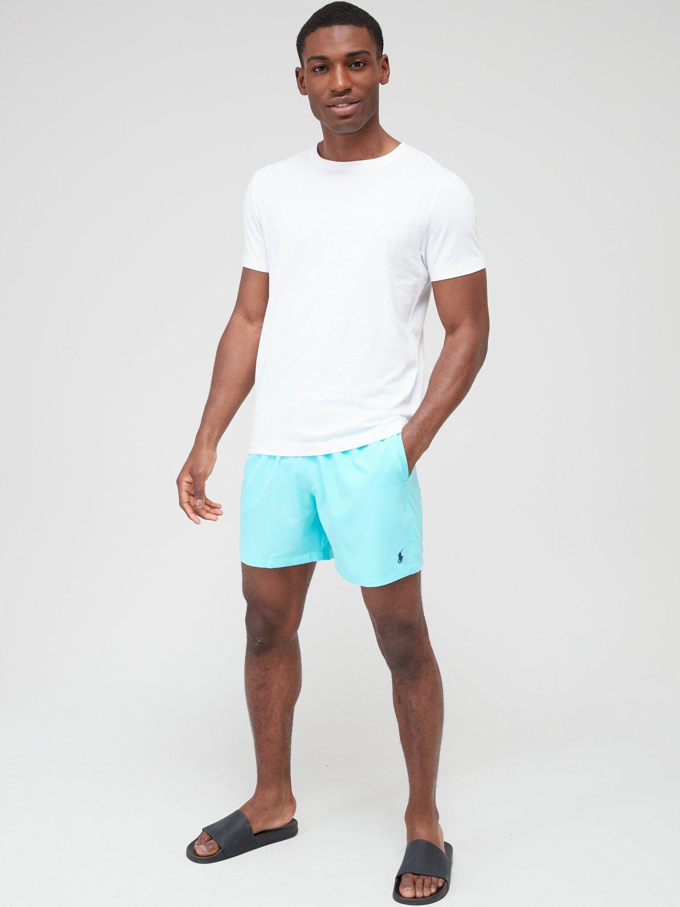Image 3 of 4 of Polo Ralph Lauren Traveller Swimshort - Light Aqua