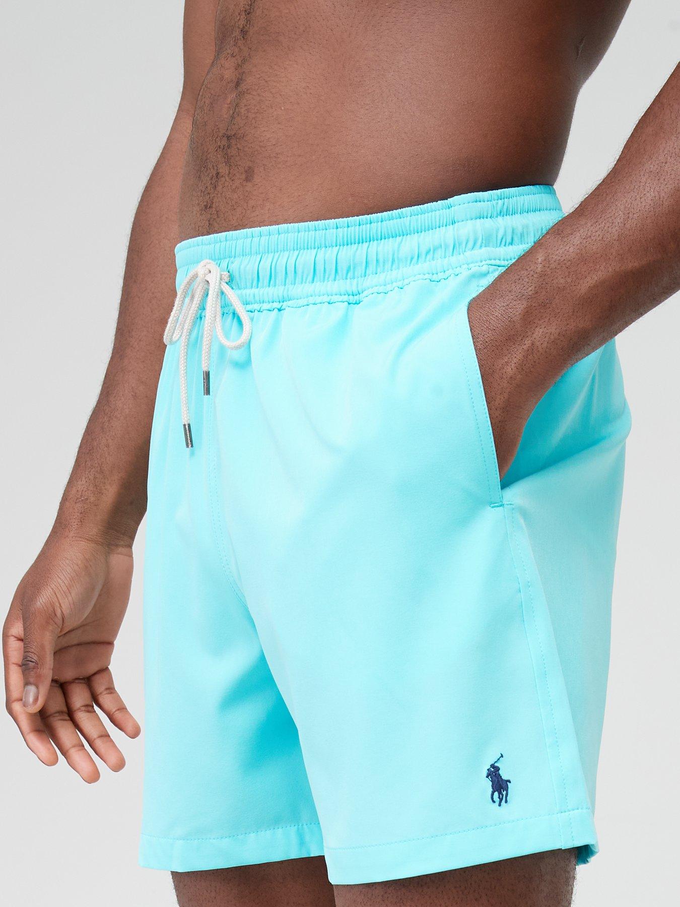 Image 4 of 4 of Polo Ralph Lauren Traveller Swimshort - Light Aqua