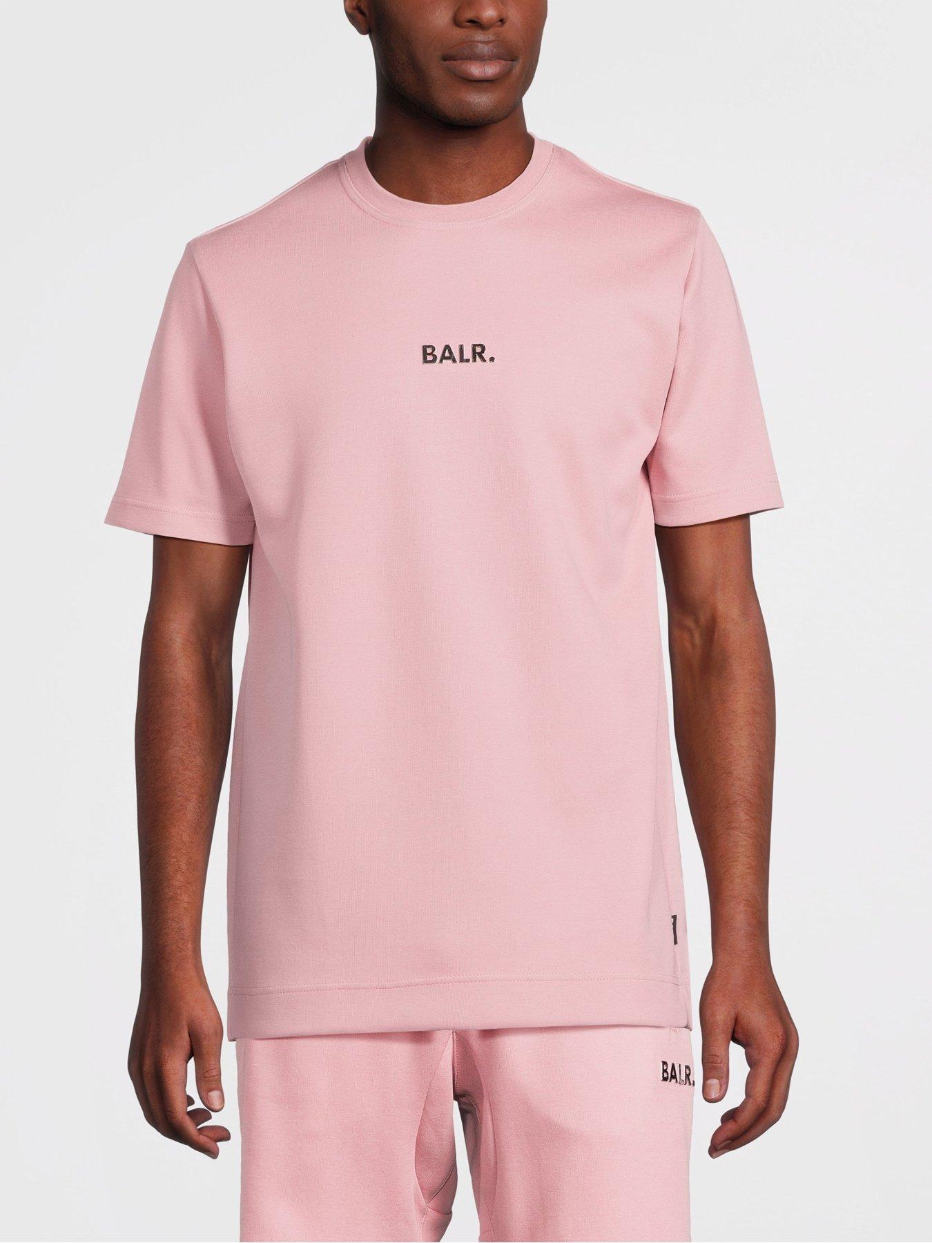 BALR Athletic Small Branded Chest T Shirt Pink very