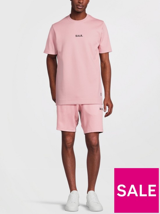 stillFront image of balr-q-series-sweat-shorts-pink-nbsp