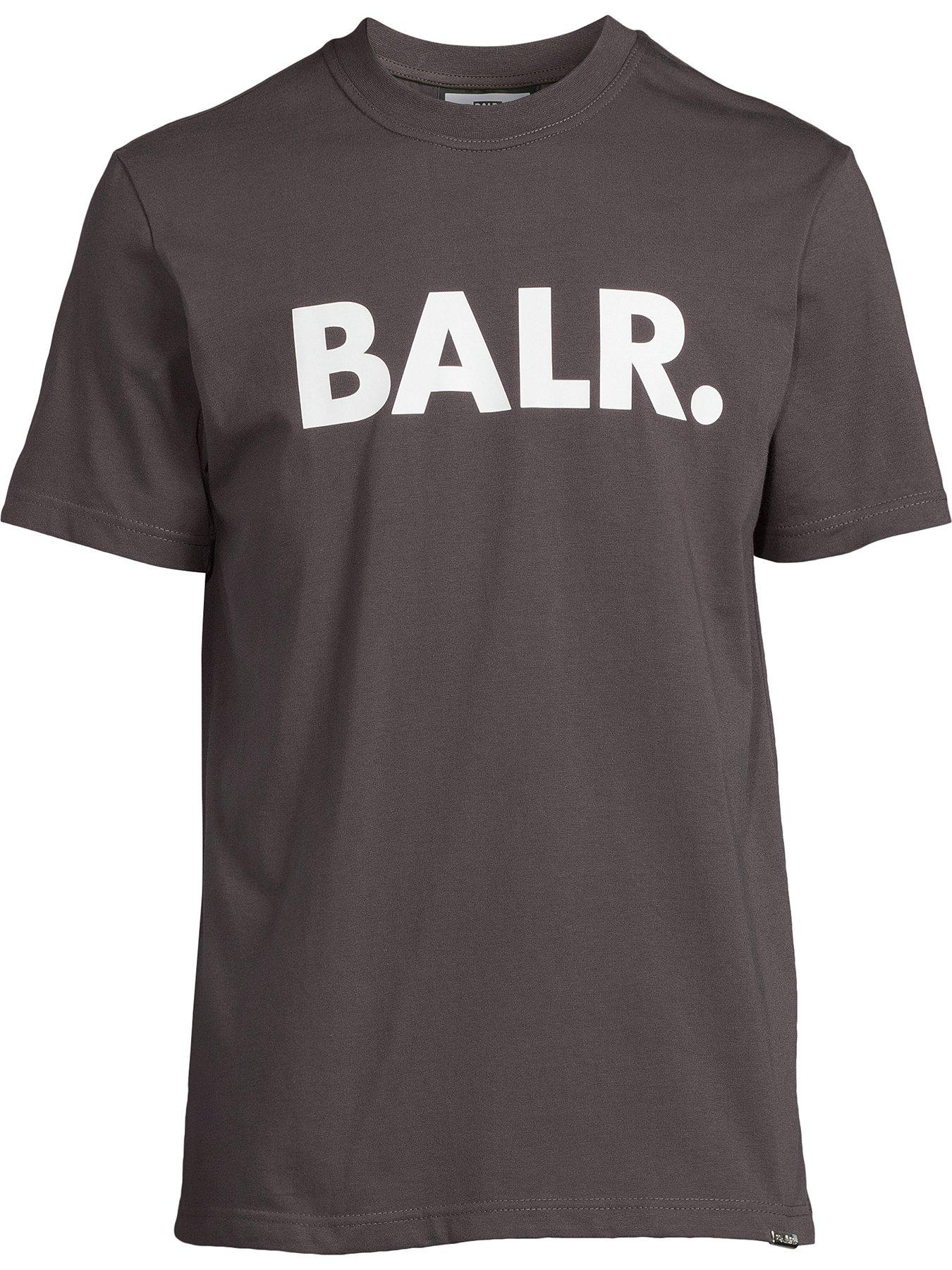 BALR Brand Straight T Shirt Dark Grey very