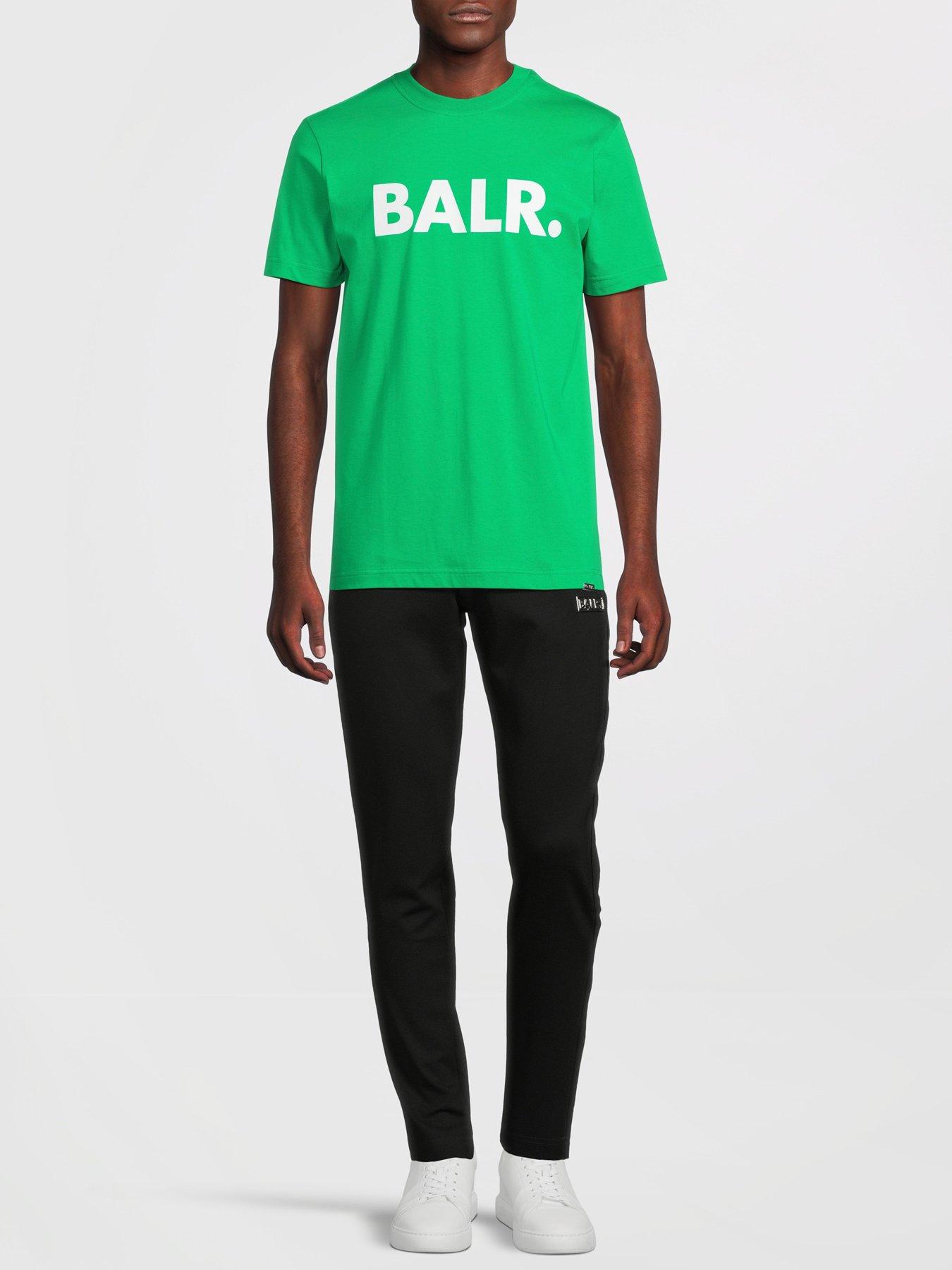 Brand Straight T Shirt Green