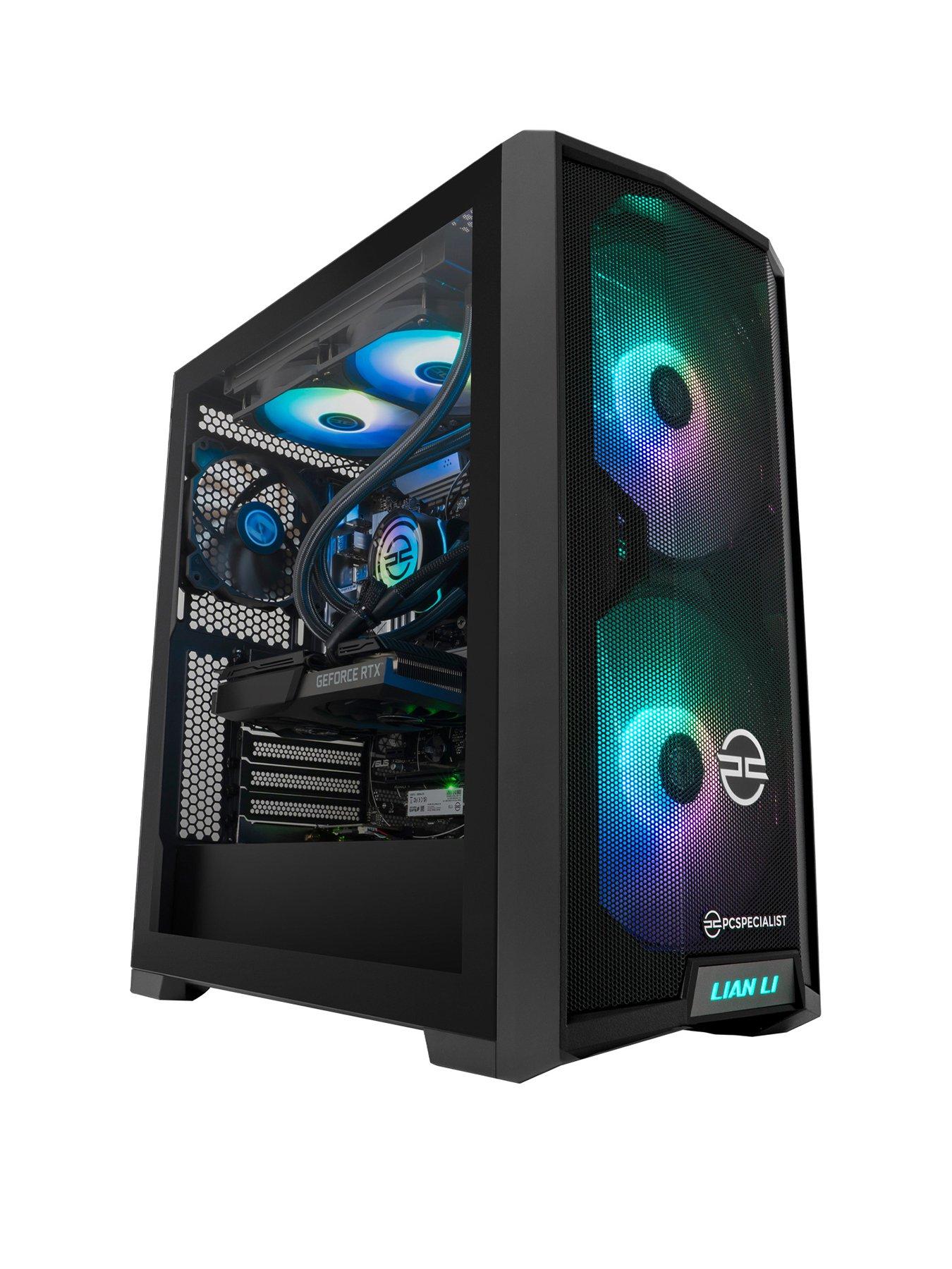 Fusion R5X Gaming Desktop GeForce RTX 3070 AMD Ryzen 5 16GB RAM 1TB SSD Black