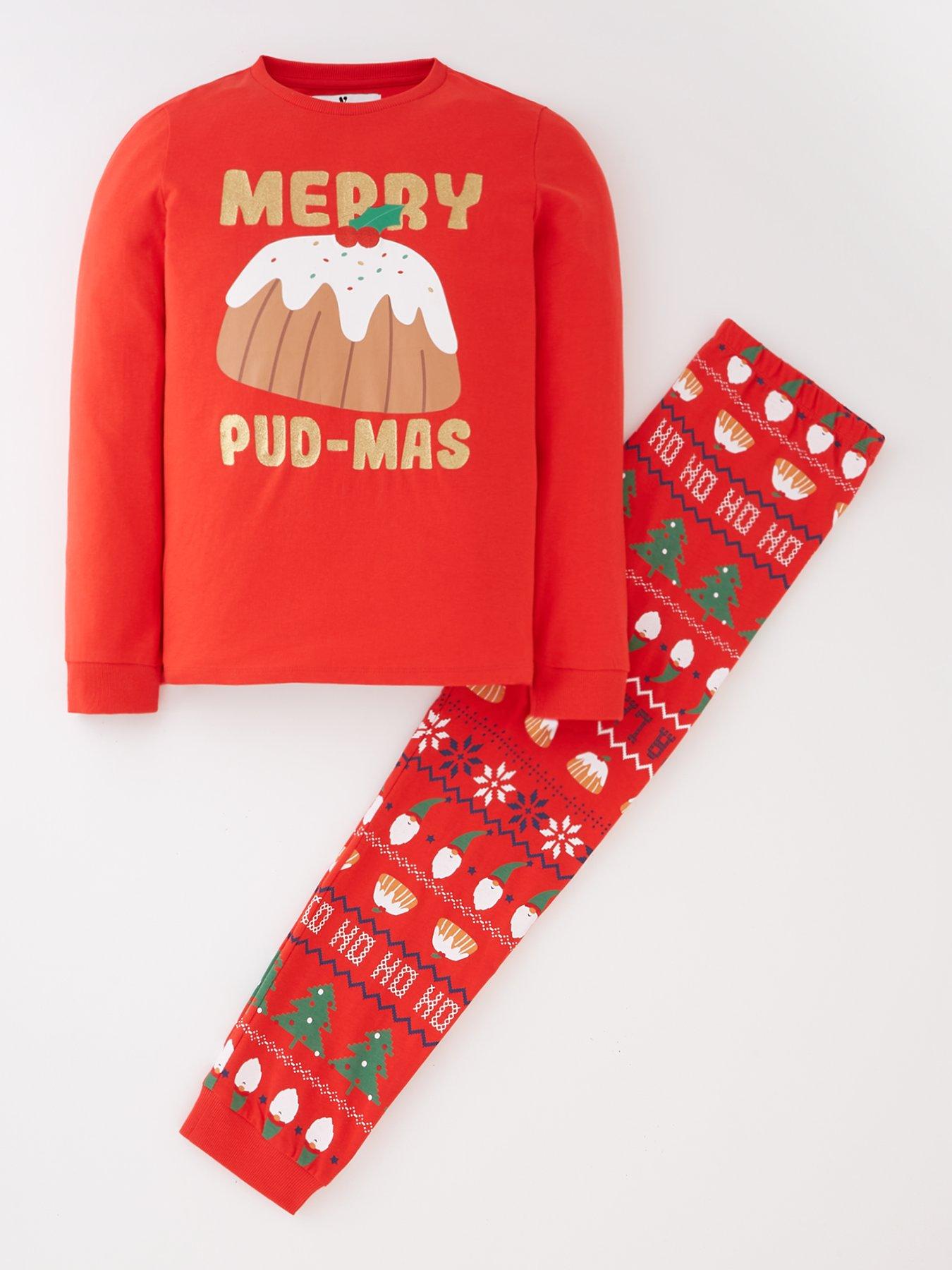 Christmas discount pudding pyjamas