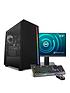  image of pcspecialist-fusion-a3g-gaming-desktop-bundle--nbspamd-ryzen-3-8gb-ram-512gb-ssd-24in-fhd-monitornbspkeyboard-and-mouse
