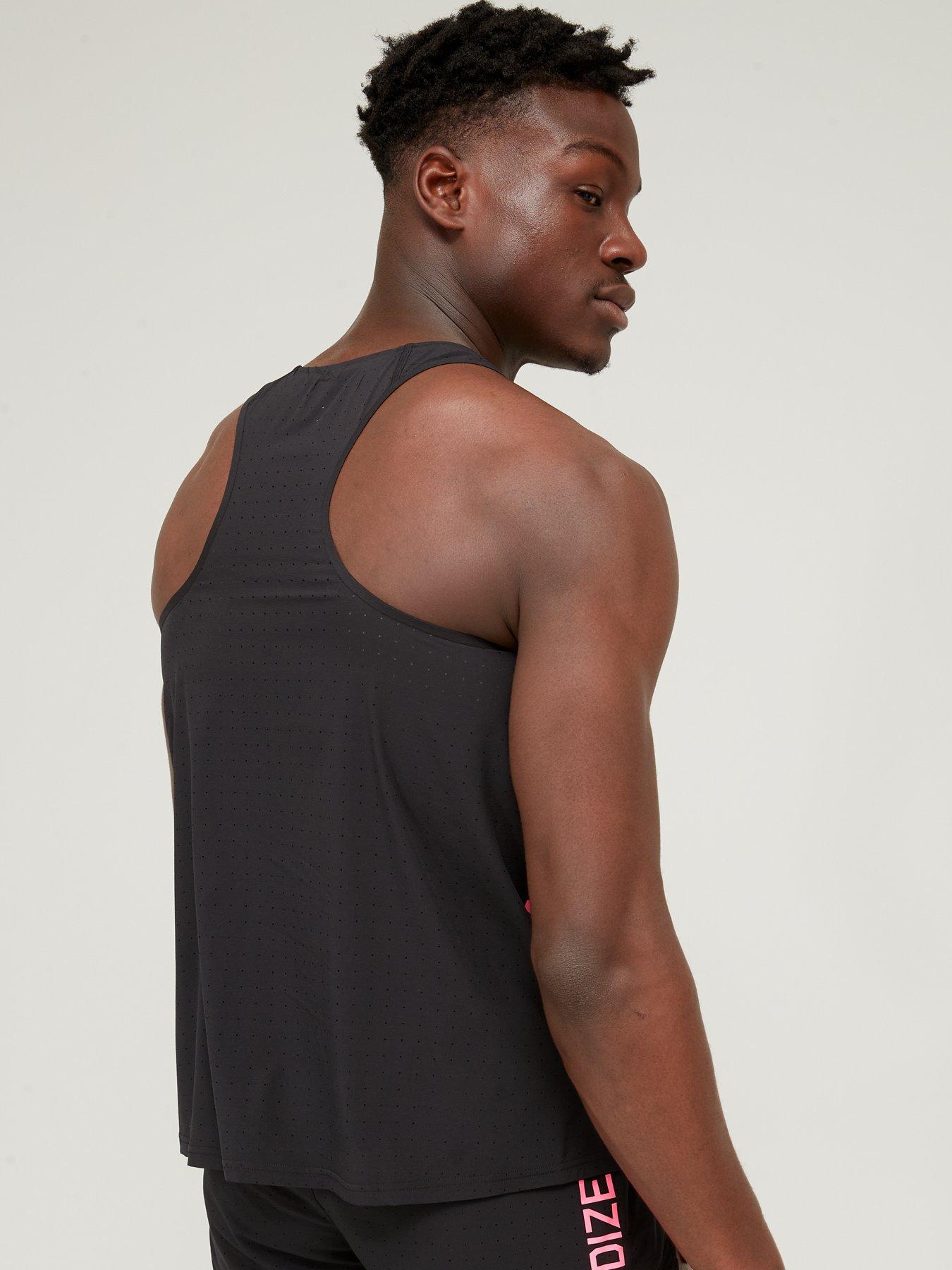 Adidas hotsell running singlet