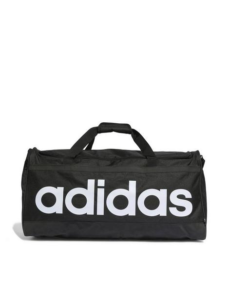 adidas-mens-linear-duffel-bag-large-blackwhite