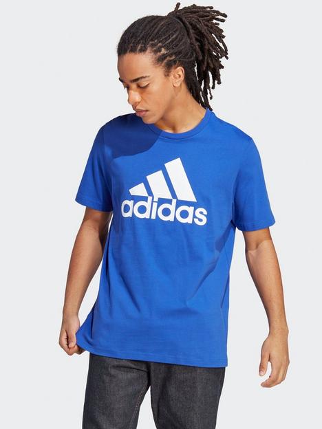 adidas-big-logo-t-shirt-blue