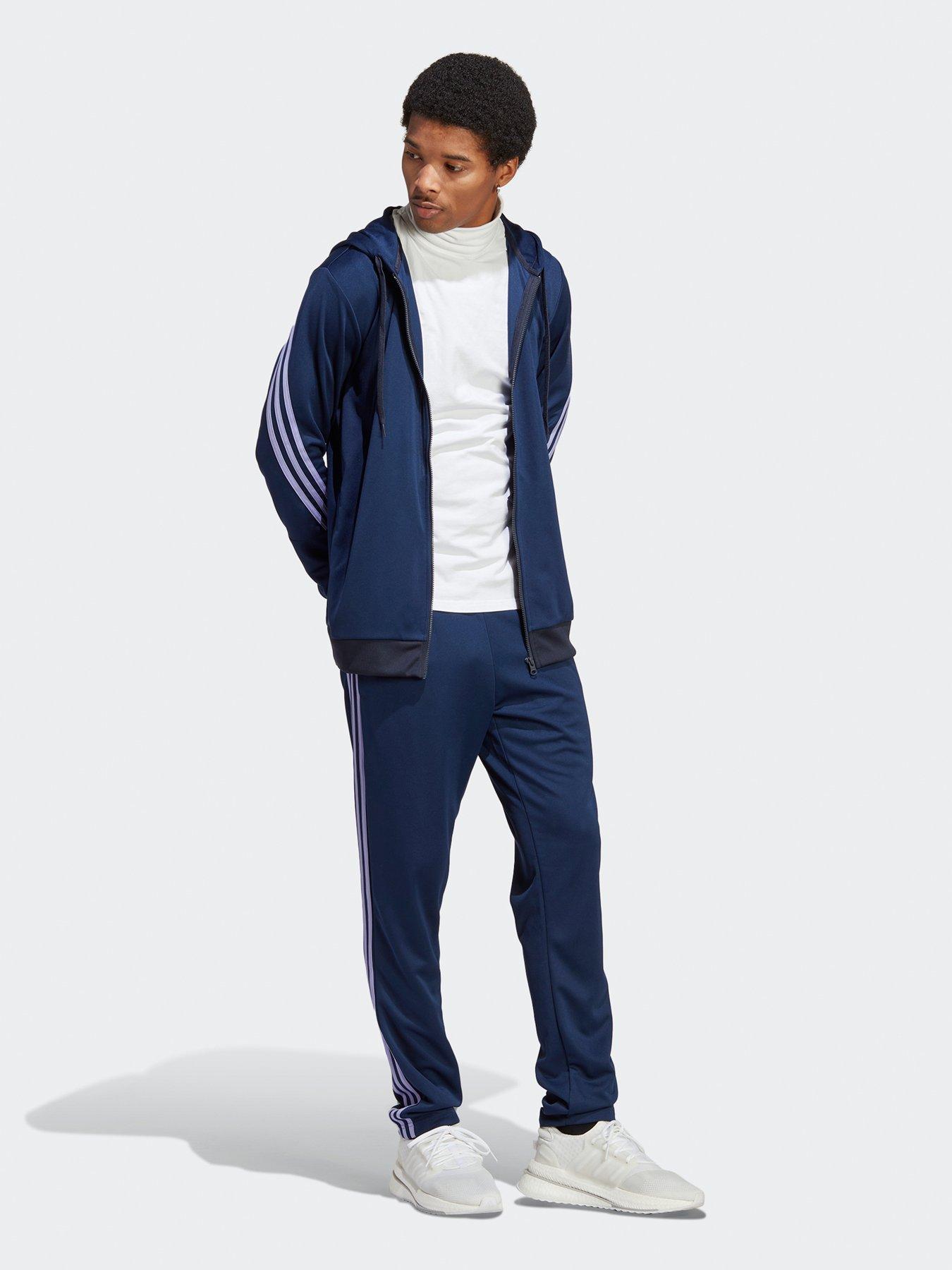 Three stripe adidas store tracksuit