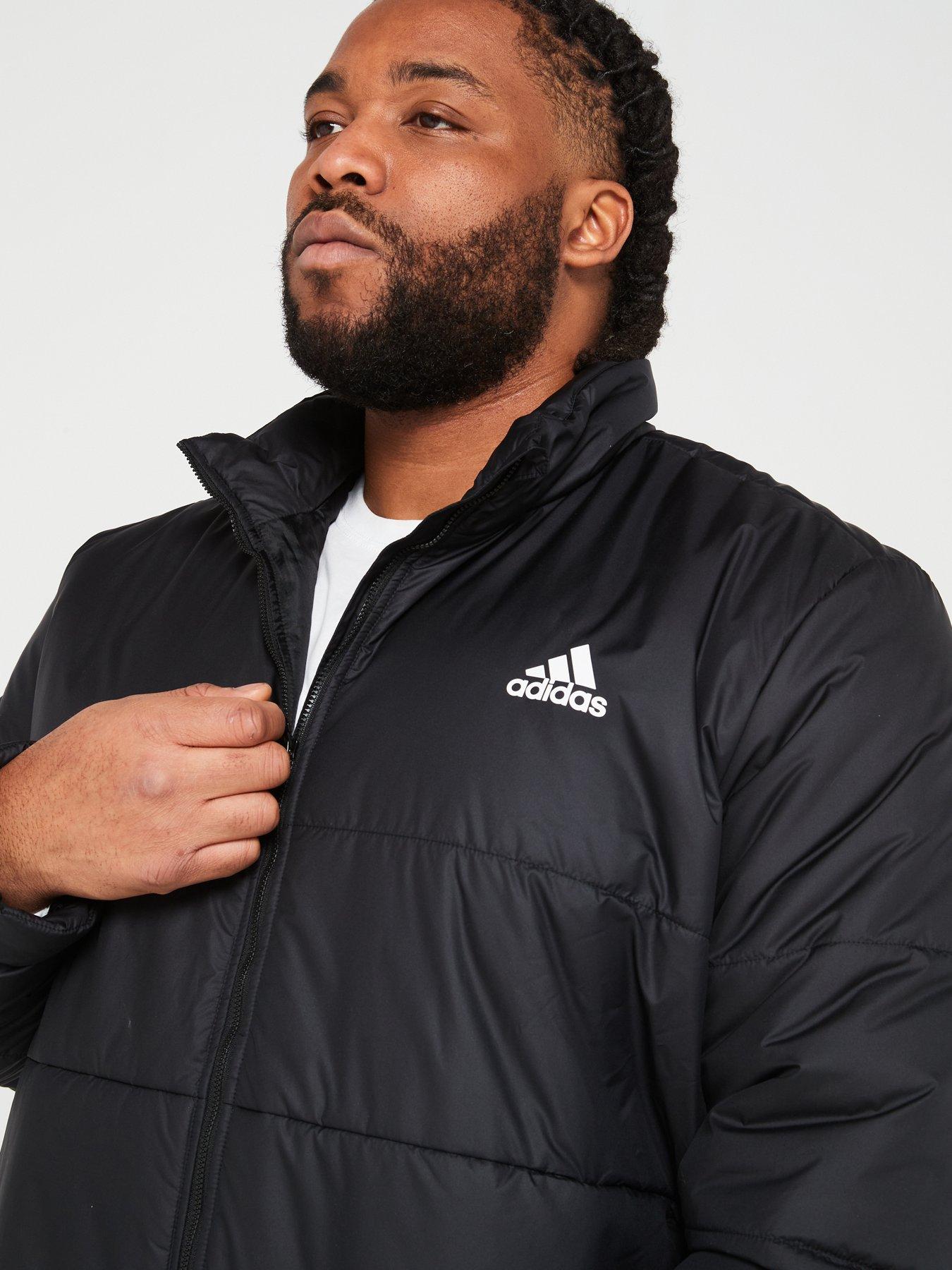 Black and beige adidas jacket best sale