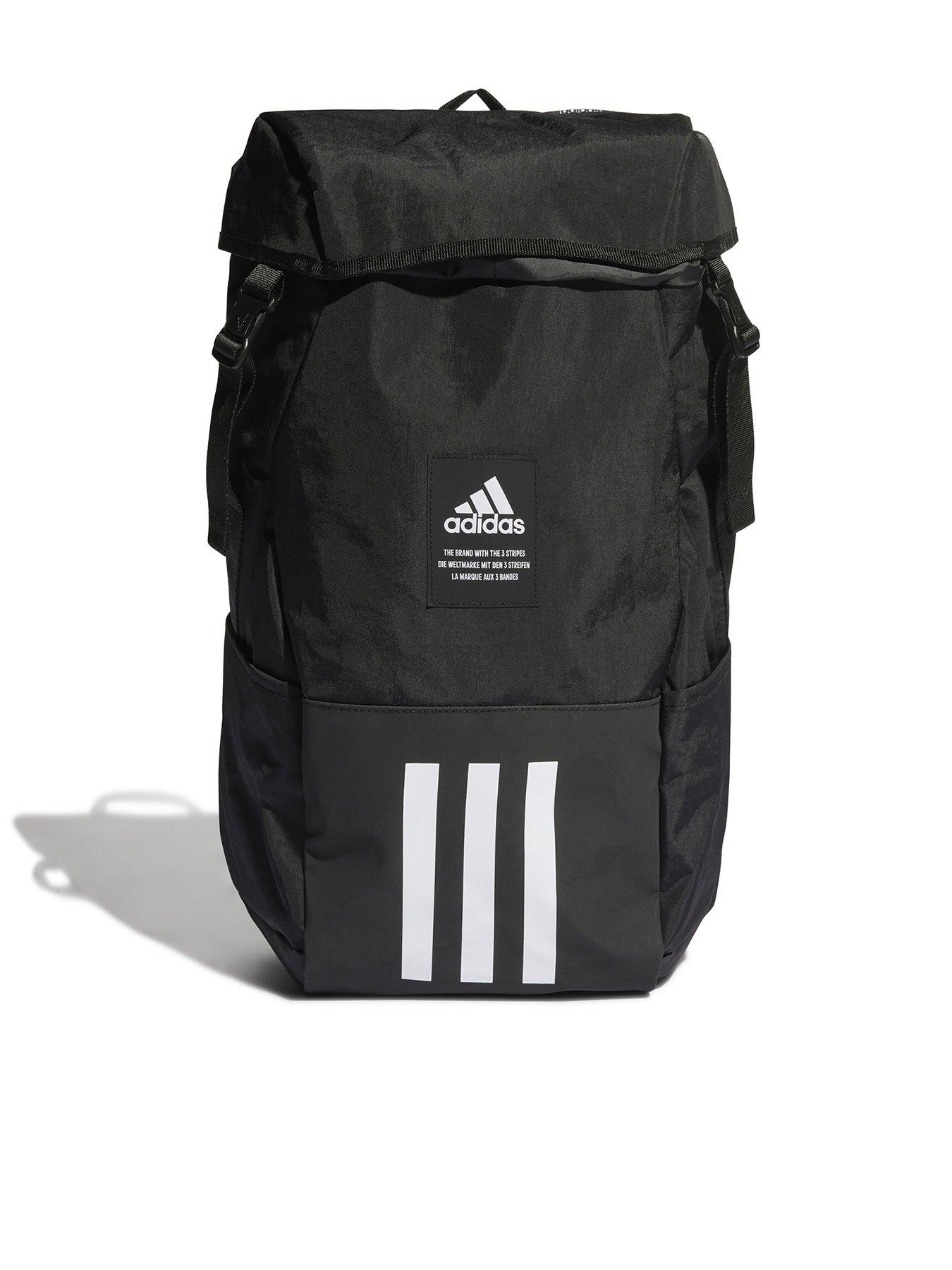 Black and white adidas on sale bag