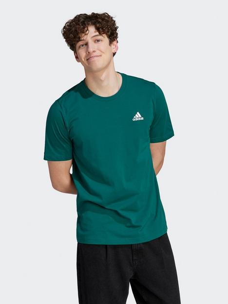 adidas-small-left-chest-logo-short-sleeve-t-shirt-green