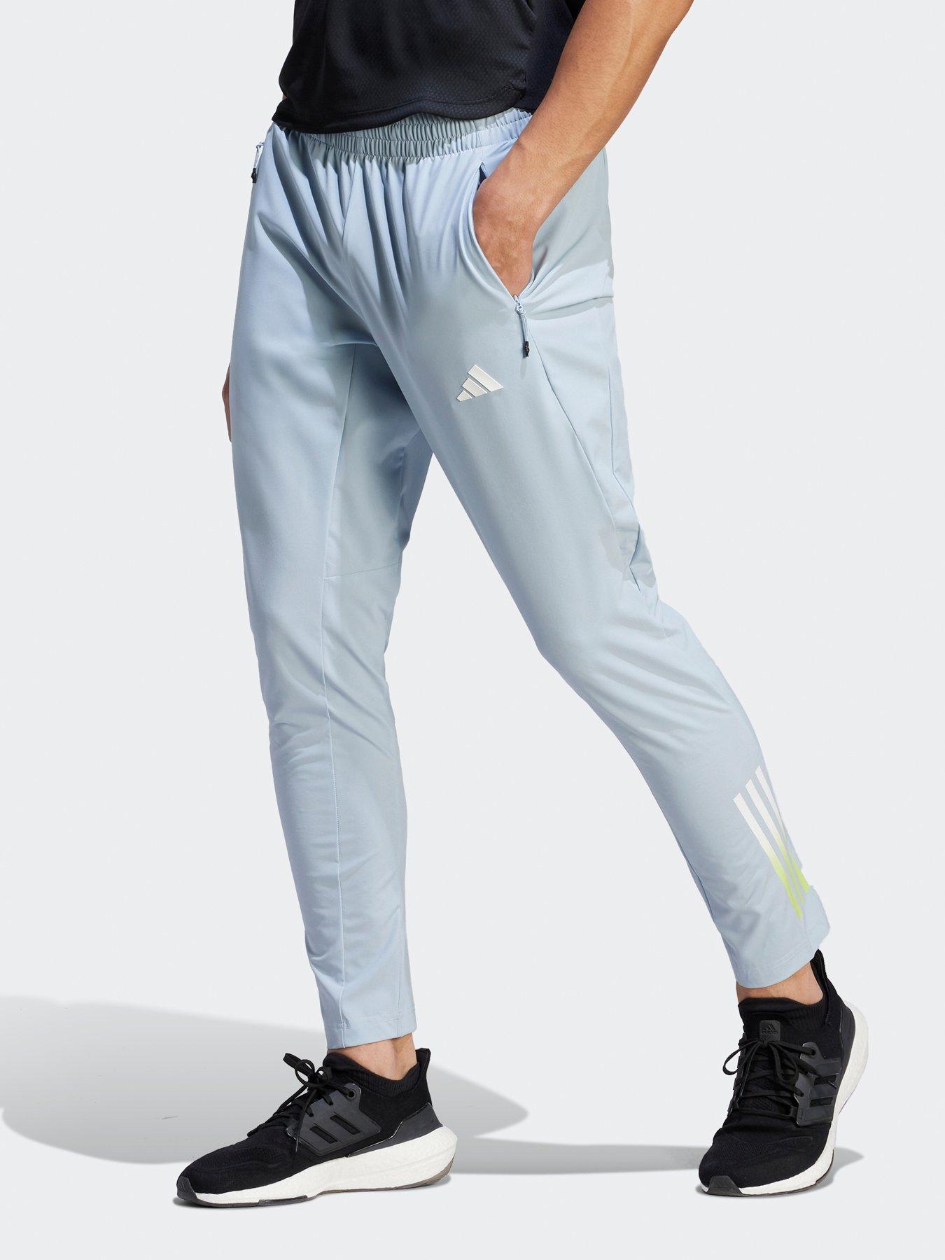 Adidas 3 stripe polyester pants clearance