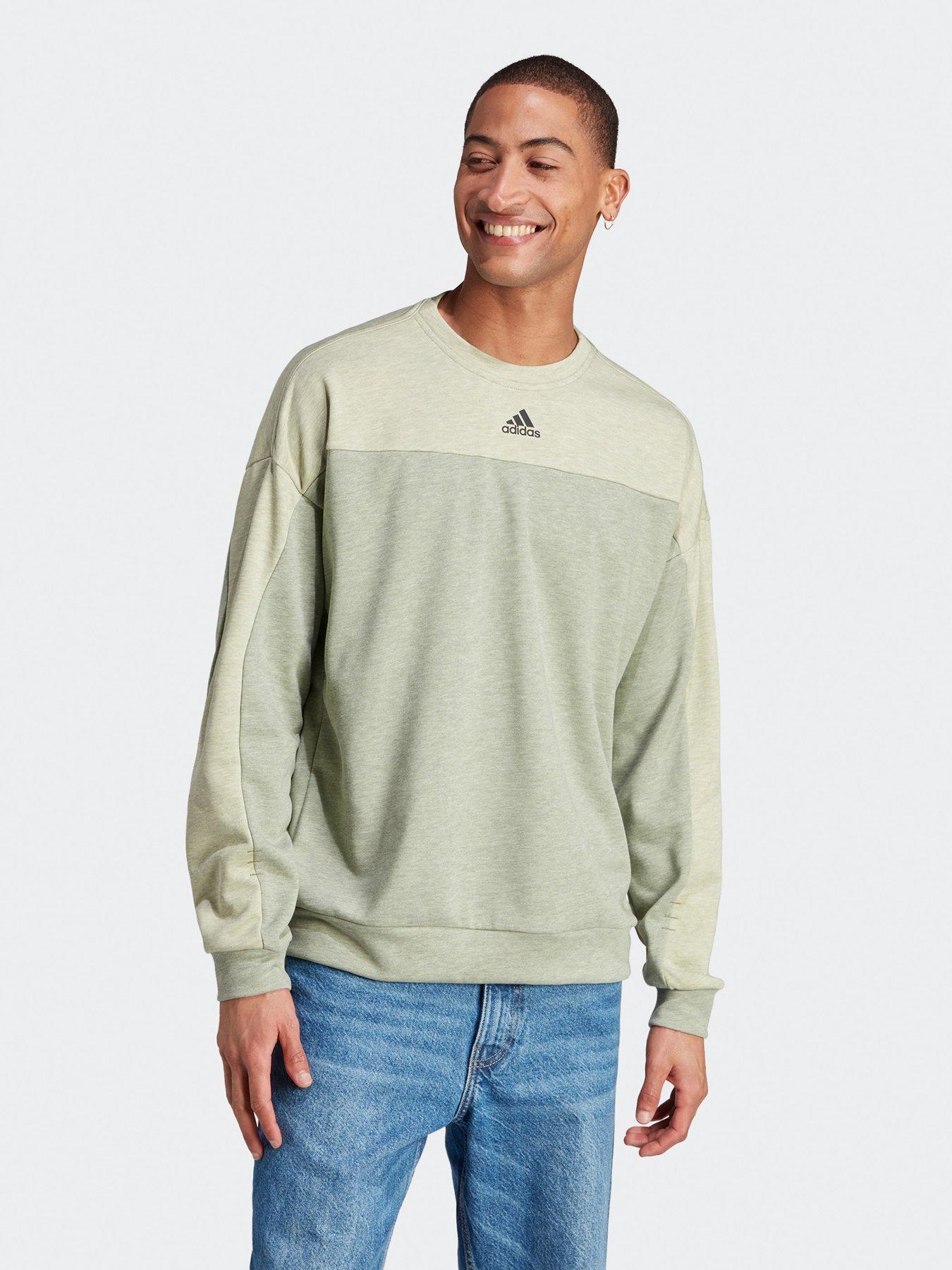 adidas khaki sweatshirt mens