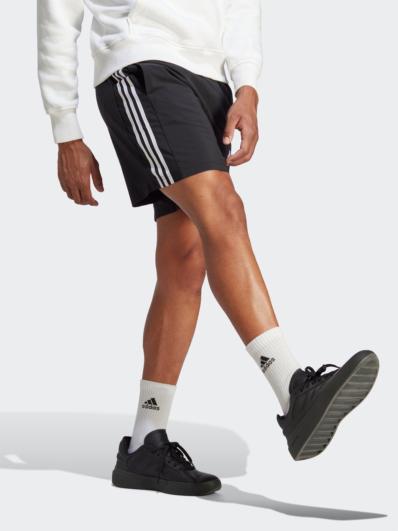 Adidas 3 stripe shop chelsea shorts mens