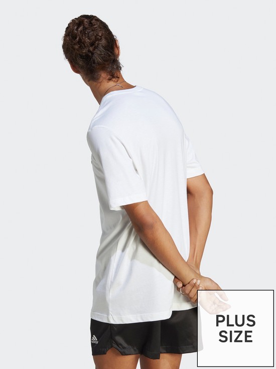 stillFront image of adidas-mens-essentials-short-sleeve-t-shirt-white