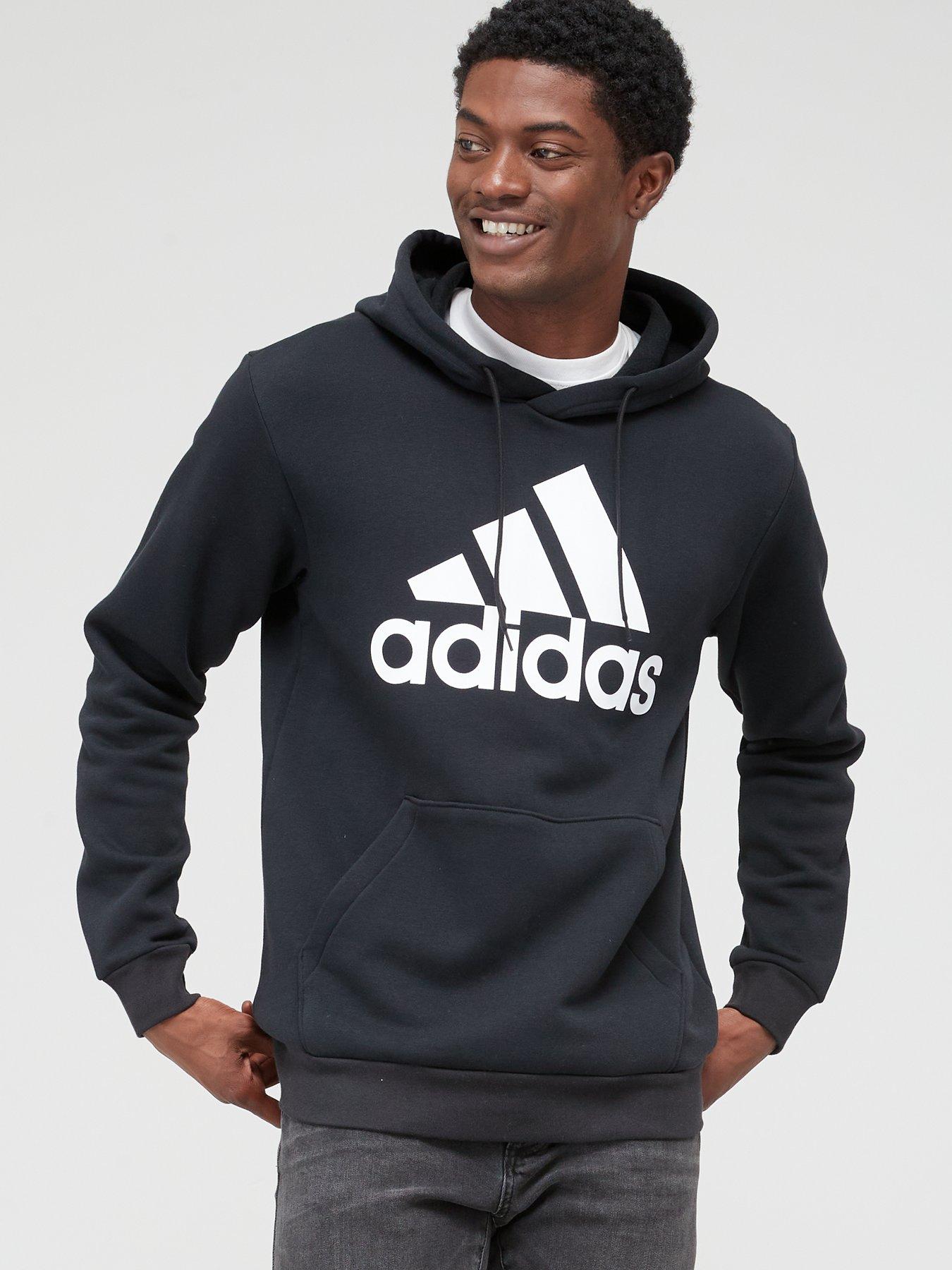 Adidas large logo store hoodie