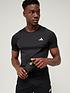  image of adidas-mens-run-icons-3-stripe-running-t-shirt-black