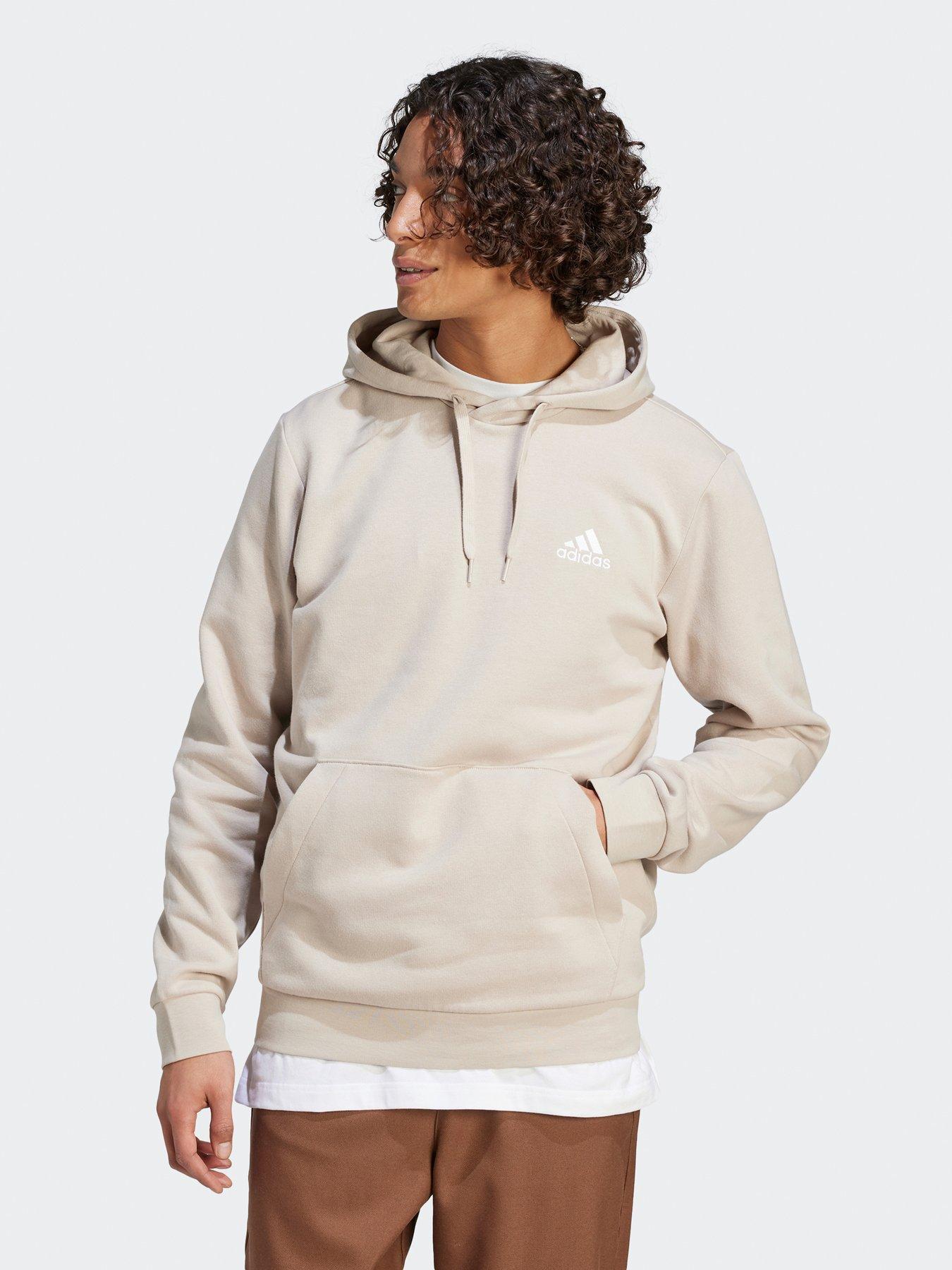 adidas Feelcozy Hoodie - Beige | very.co.uk