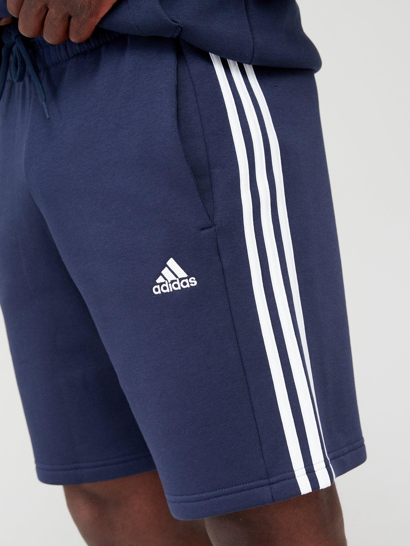 Adidas Future Icons 3 Stripe Shorts Grey Uk