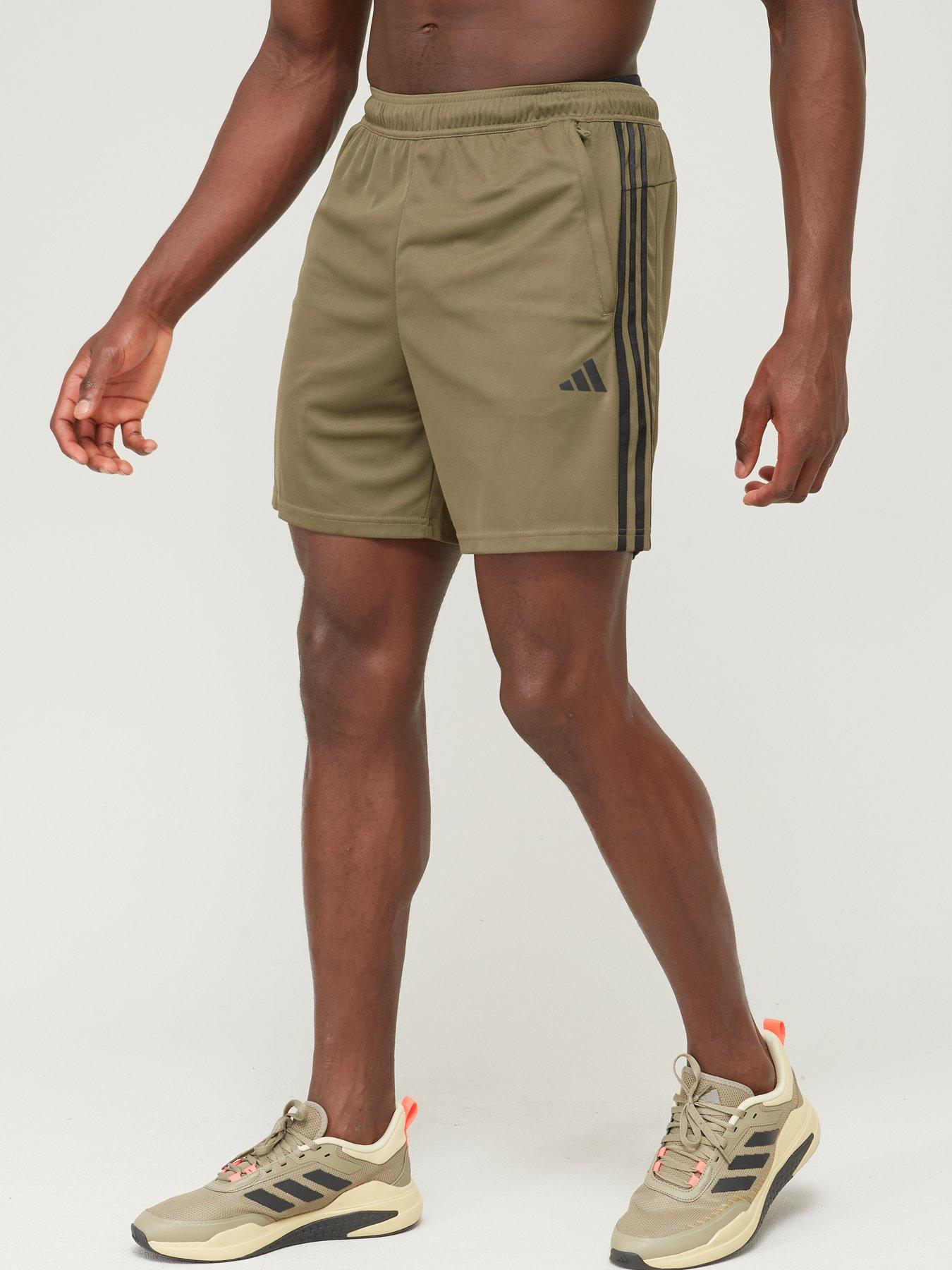 Adidas khaki shorts hot sale